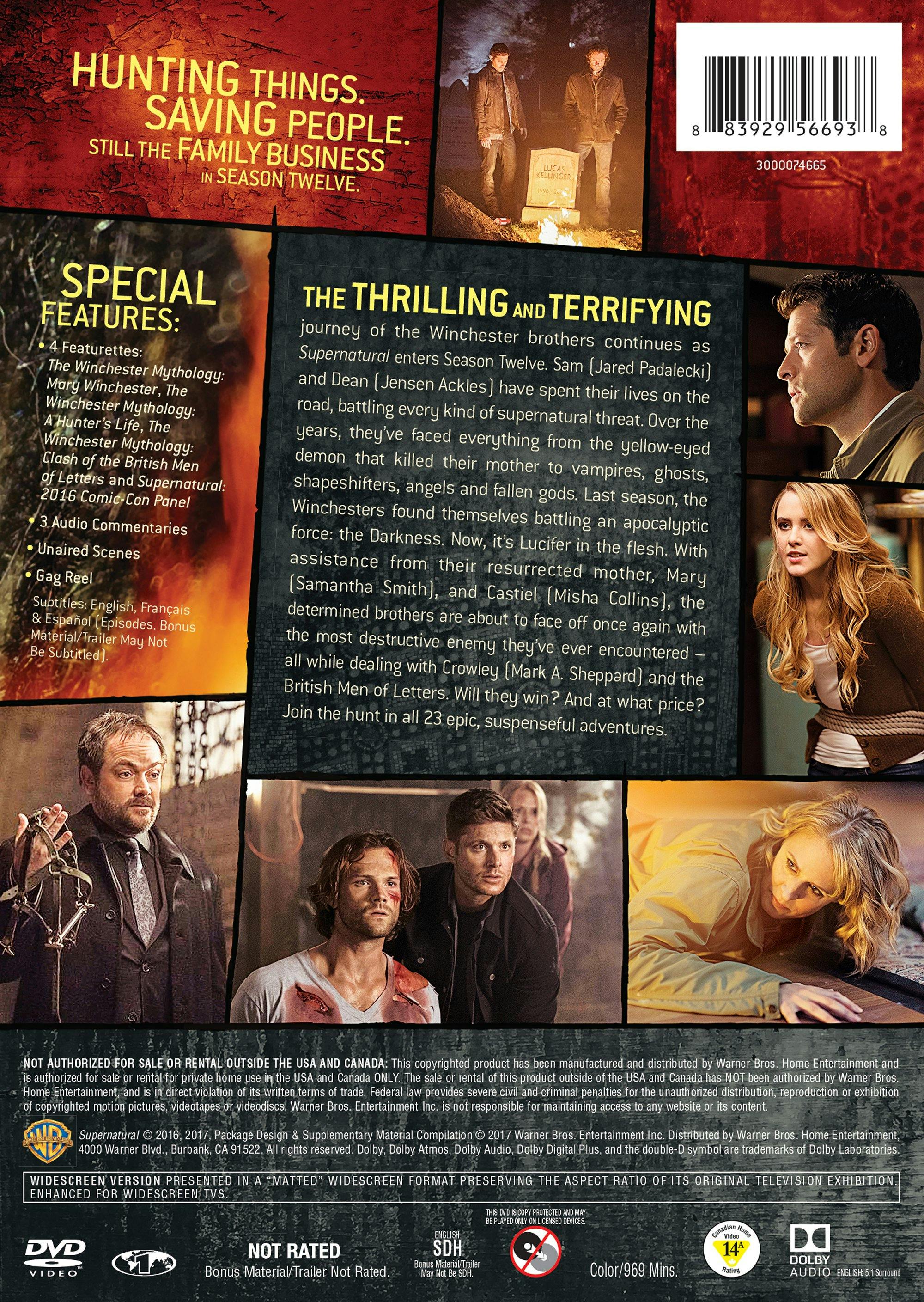 Supernatural: The Complete Twelfth Season (Box Set) [DVD] - Image 2