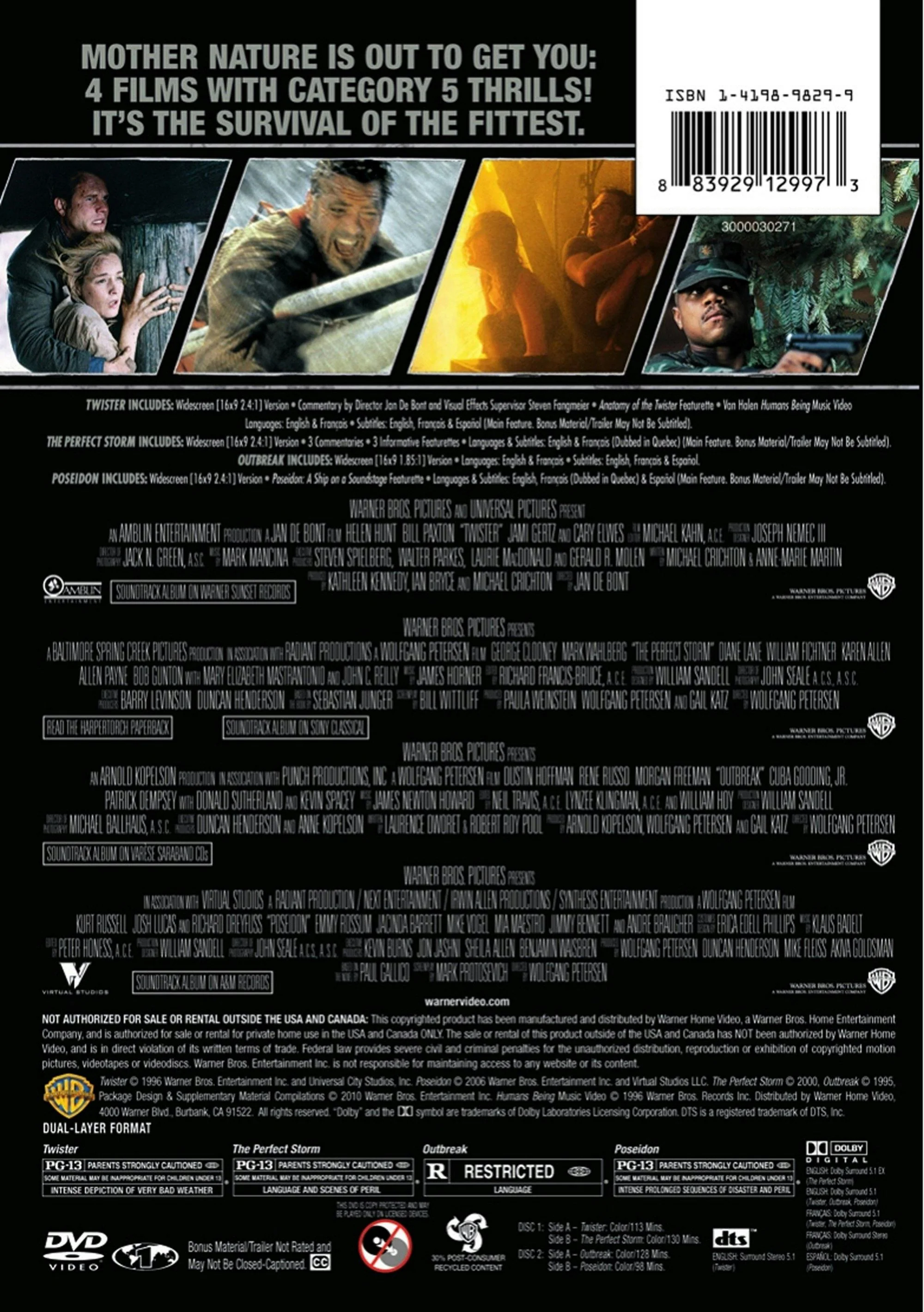 Survival Collection (Box Set) [DVD] - Image 2
