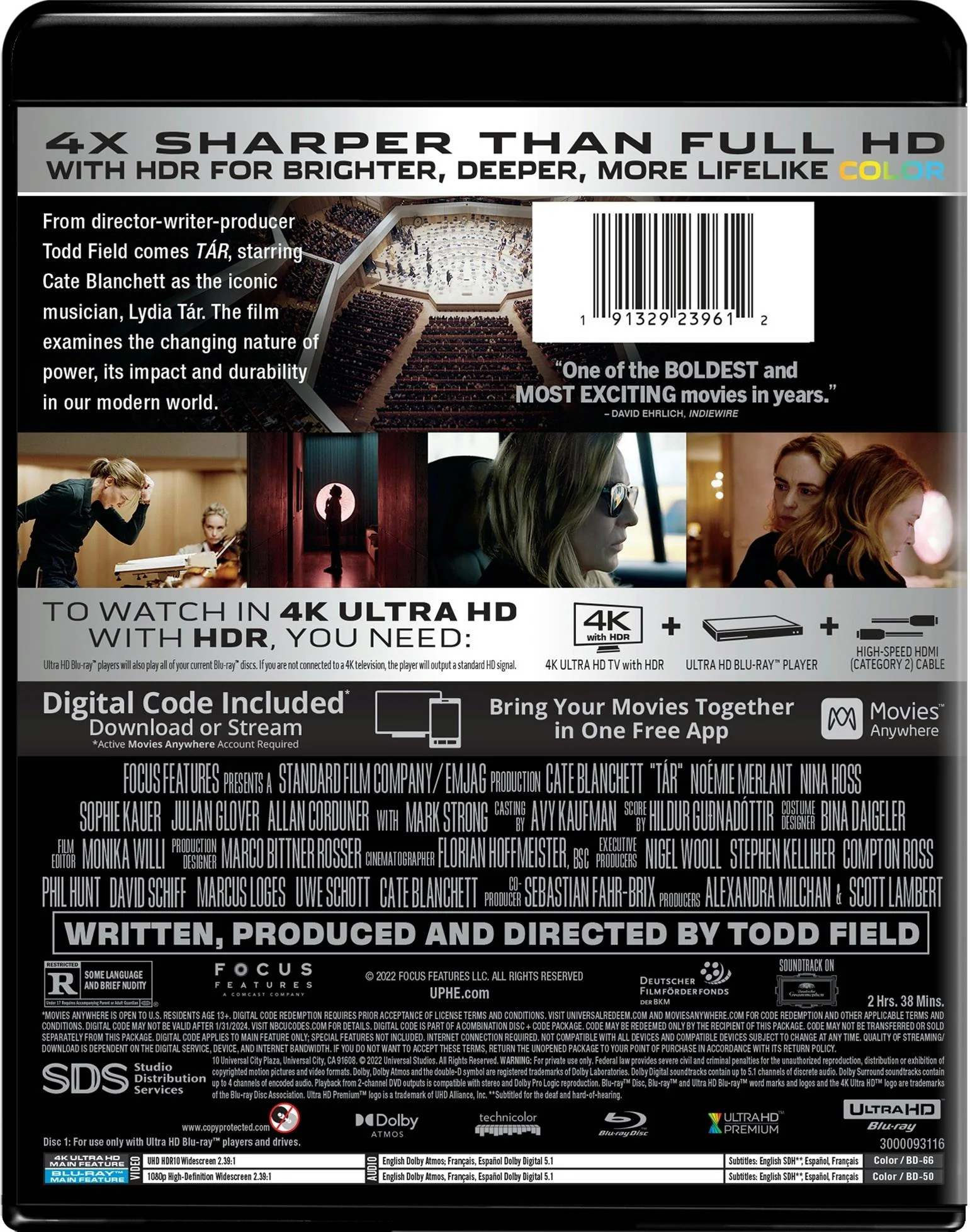 Tár (4K Ultra HD + Blu-ray) [UHD] - Image 3