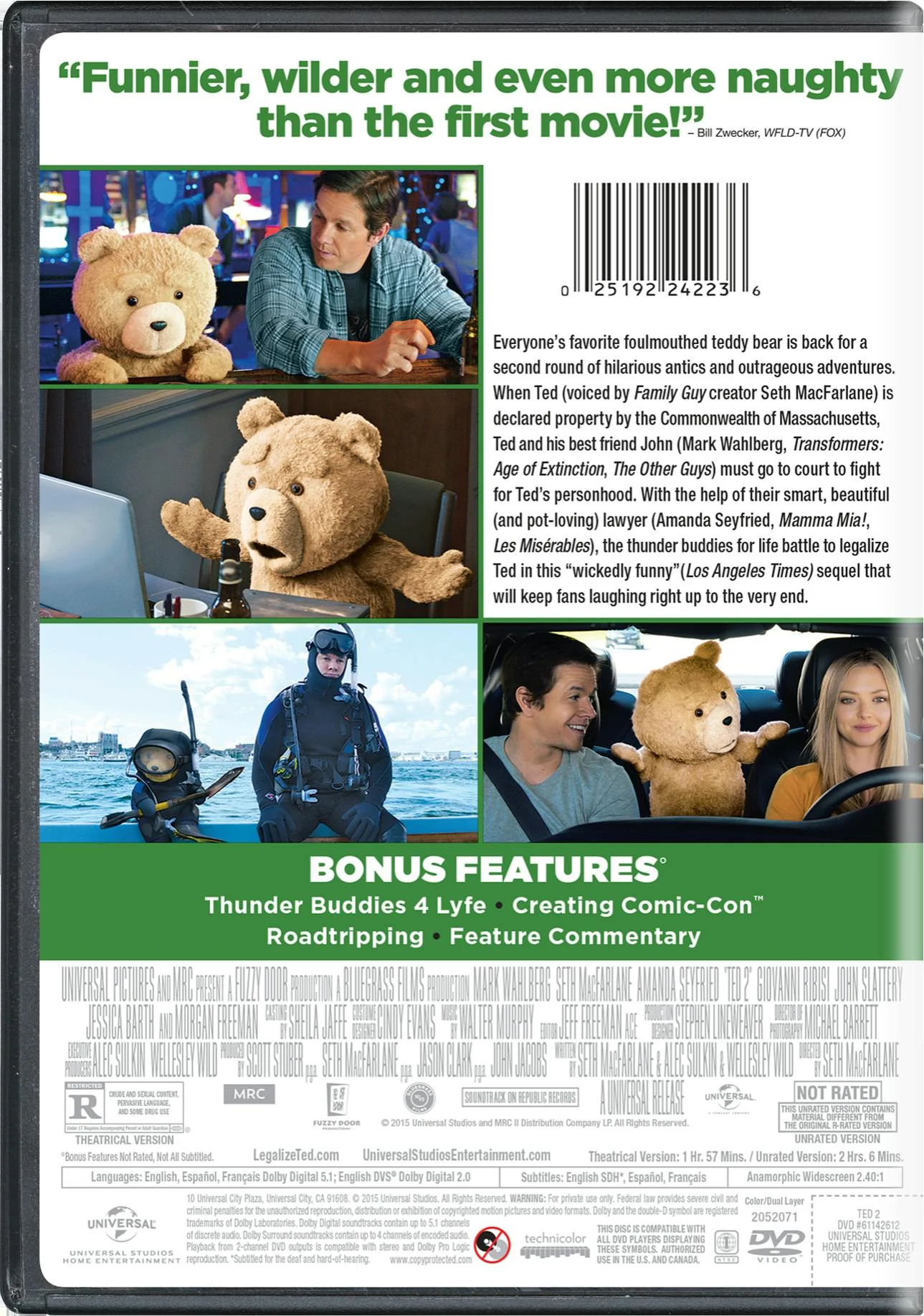 Ted 2 [DVD] - Image 2