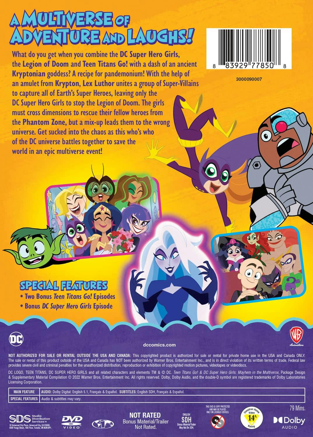 Teen Titans Go! & DC Super Hero Girls: Mayhem in the Multiverse [DVD] - Image 3