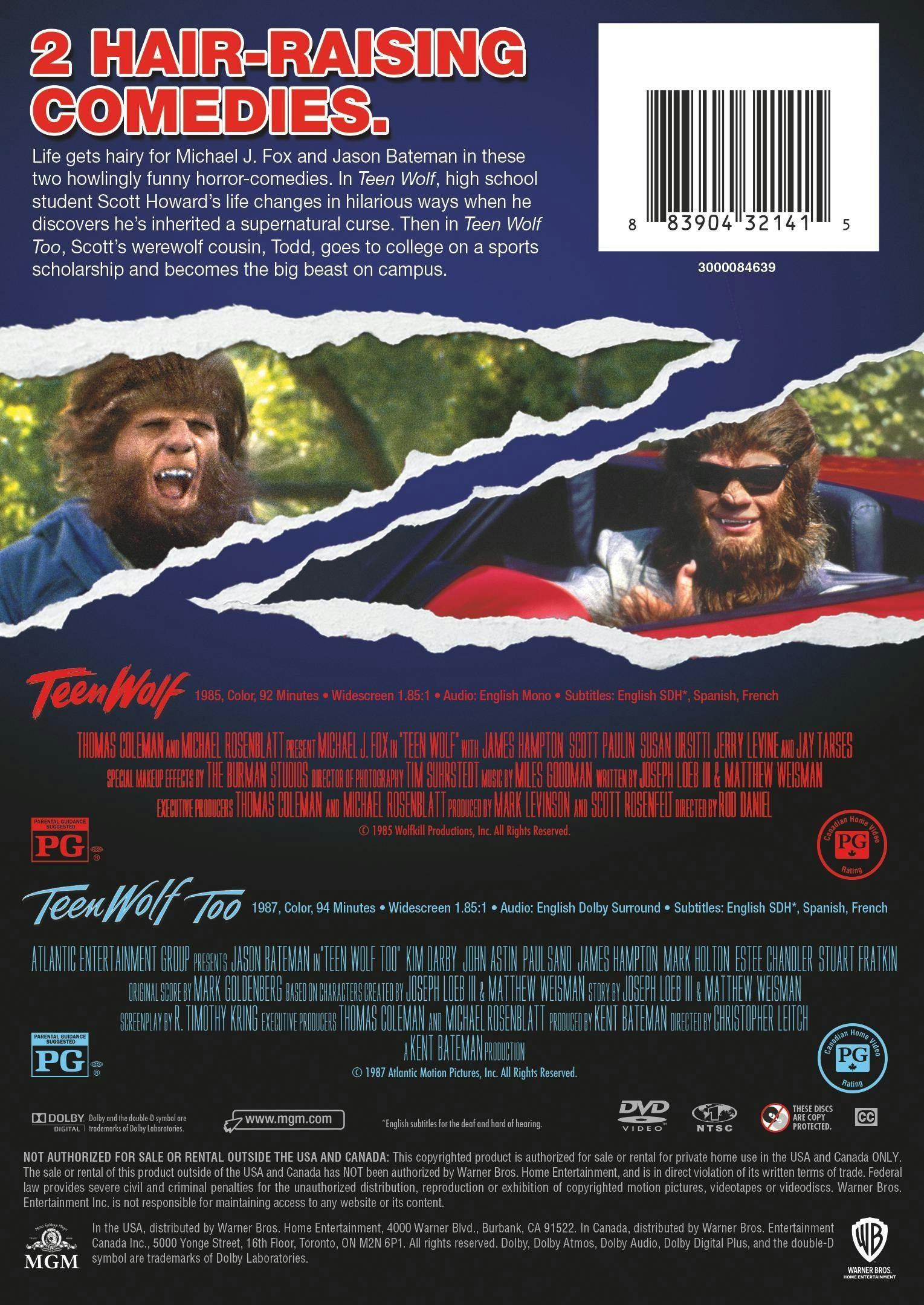 Teen Wolf (DVD New Box Art) [DVD] - Image 3
