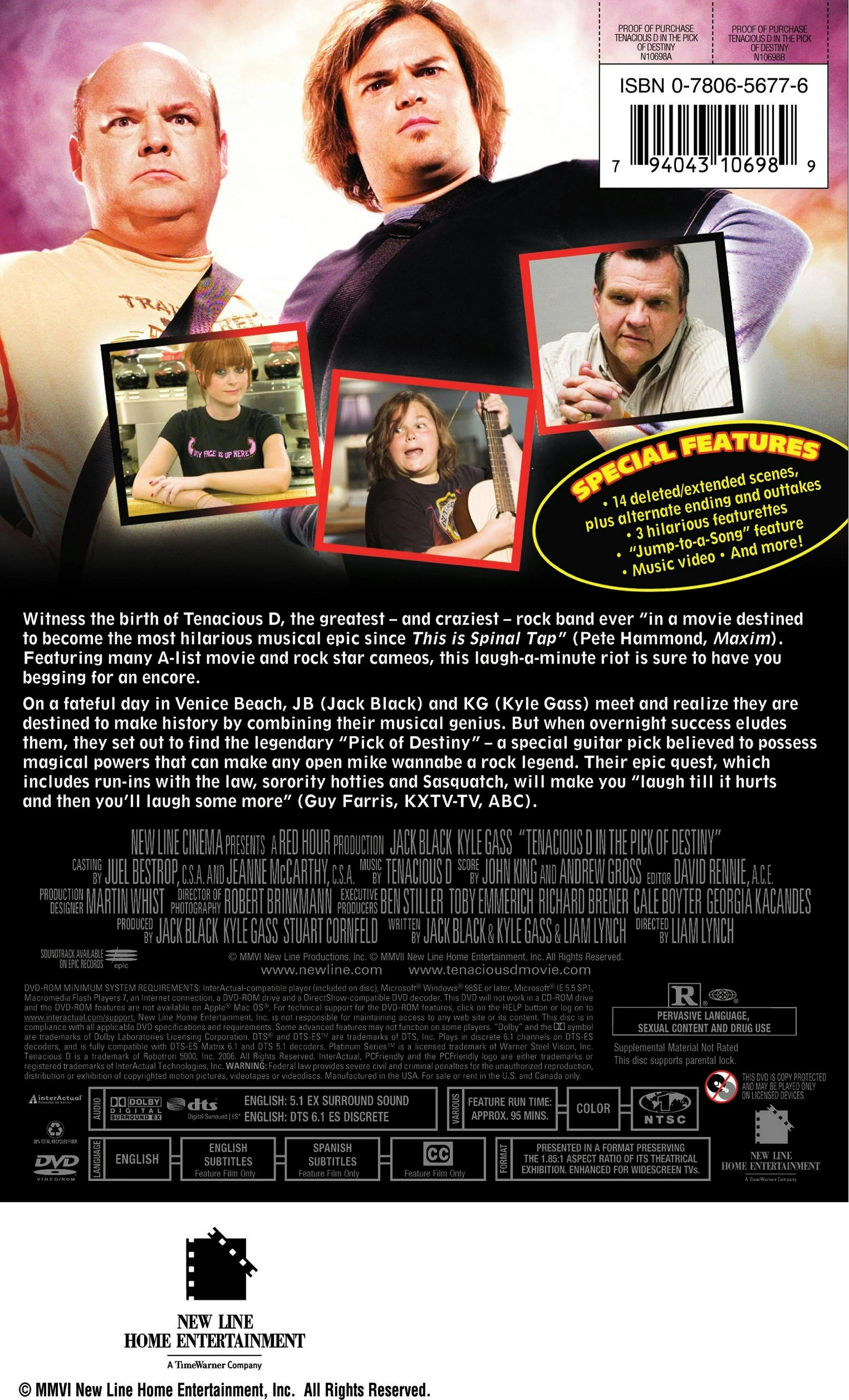 Tenacious D in the Pick of Destiny [DVD] - Image 2