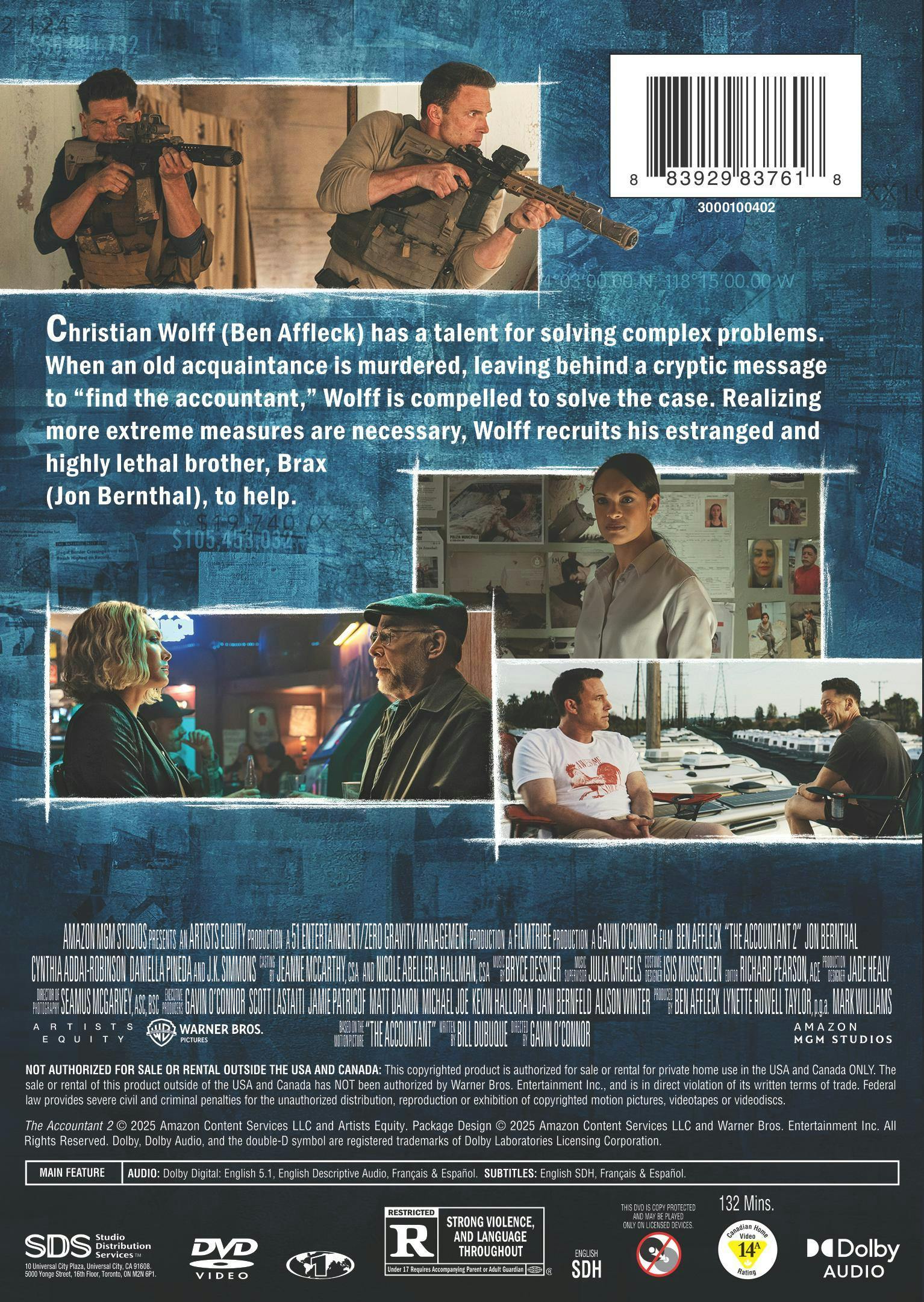 The Accountant 2 [DVD] - Image 3