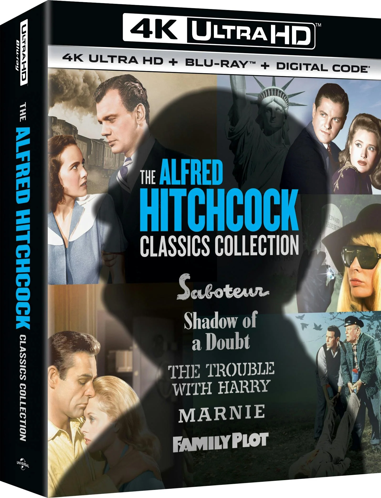 The Alfred Hitchcock Classics Collection (4K Ultra HD + Blu-ray (Boxset)) [UHD] - Image 2