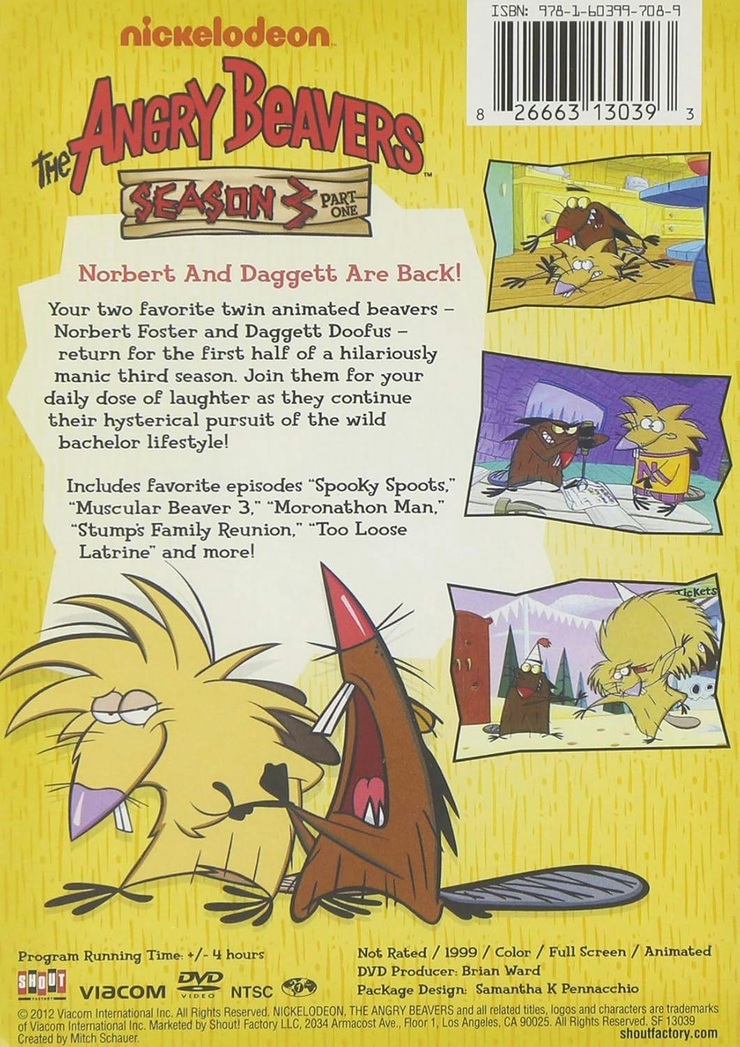 The Angry Beavers: Season 3 - Part One [DVD] - Image 2
