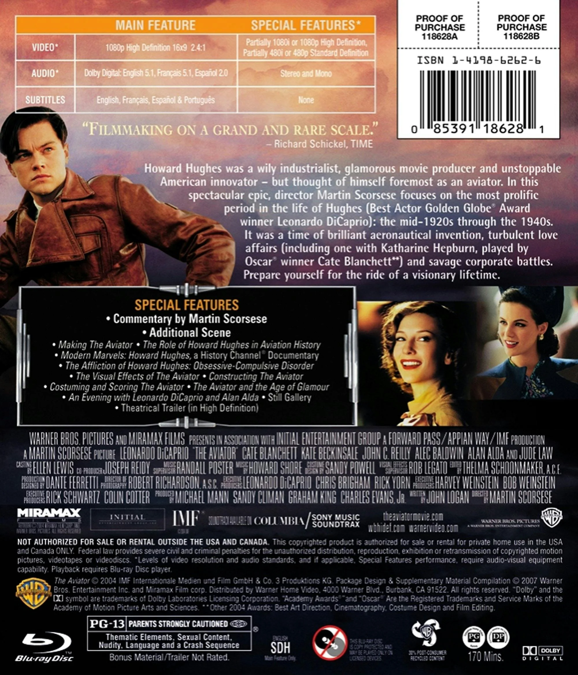 The Aviator [Blu-ray] - Image 2