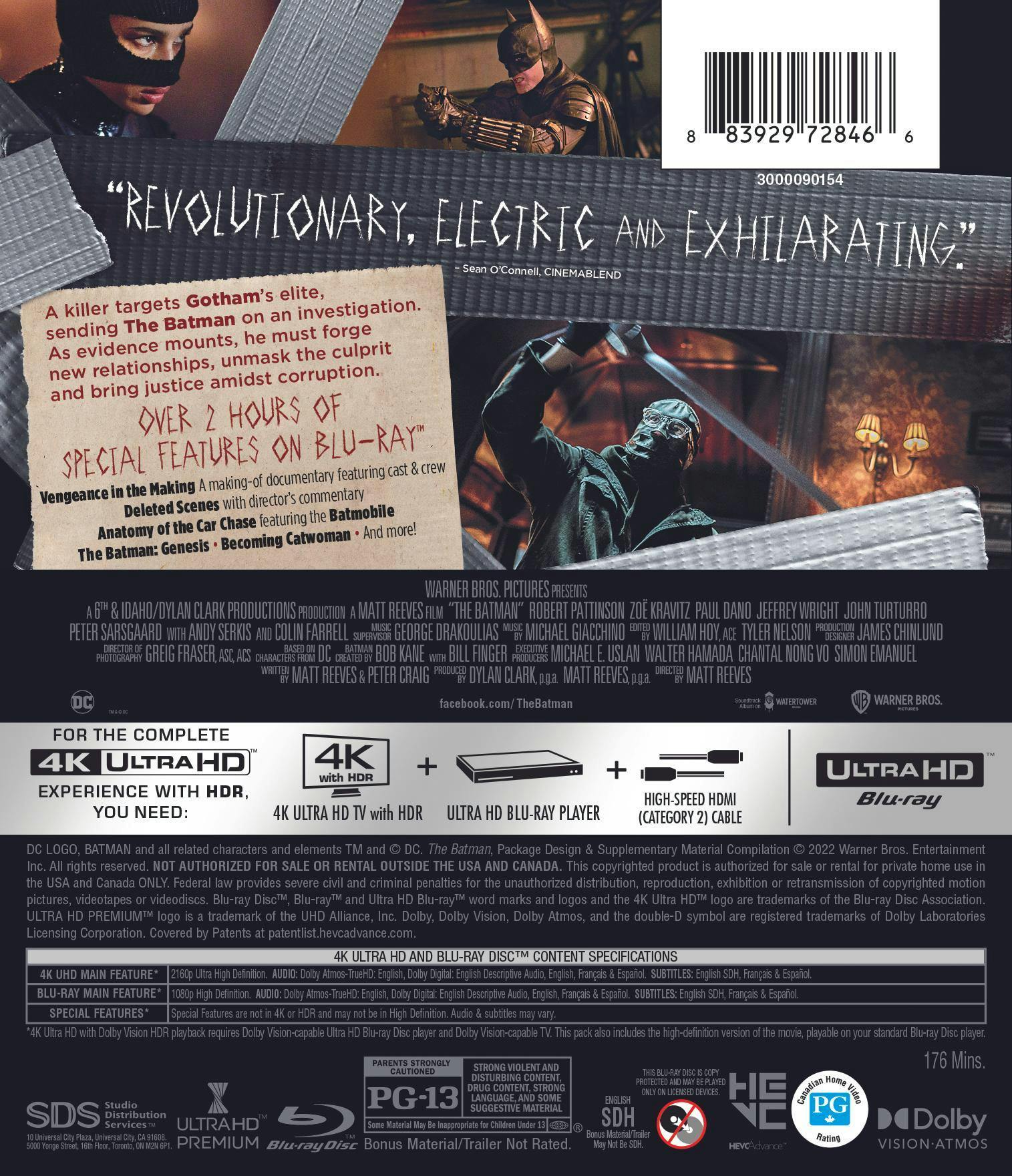 The Batman (Includes Blu-ray) [UHD] - Image 3