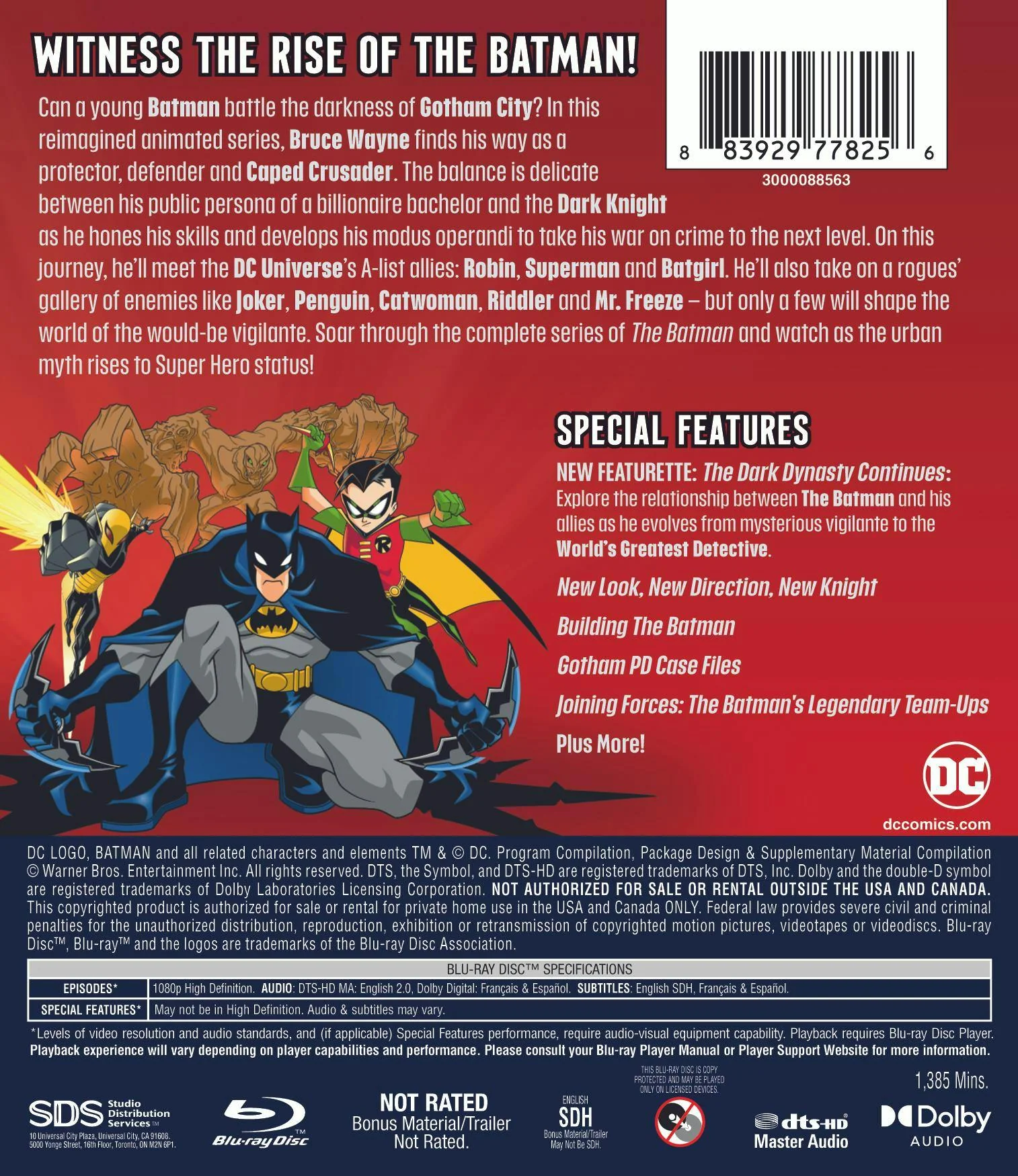 The Batman: The Complete Series (Box Set) [Blu-ray] - Image 3