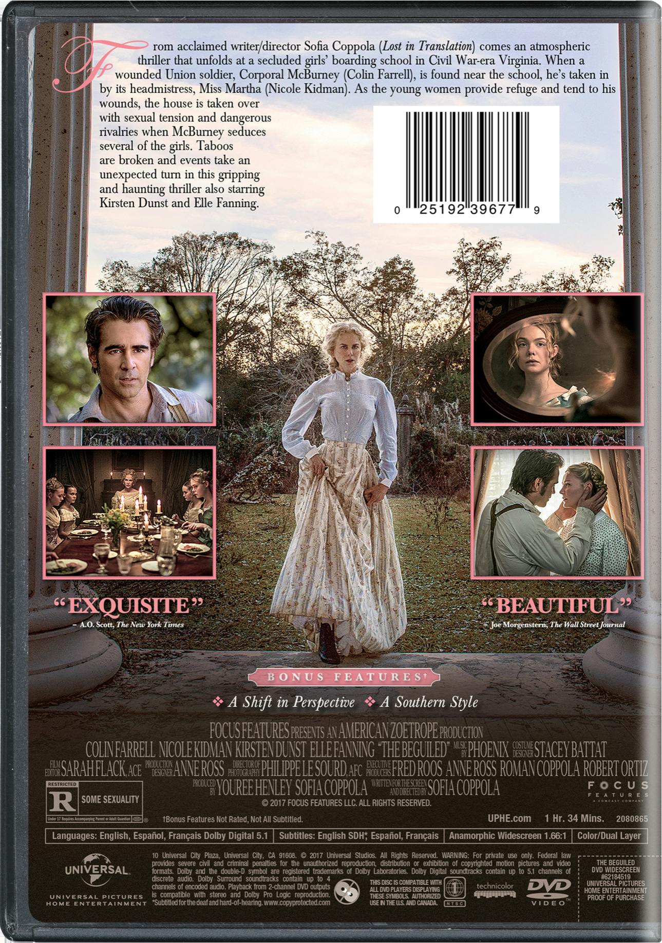The Beguiled (2017) [DVD] - Image 2