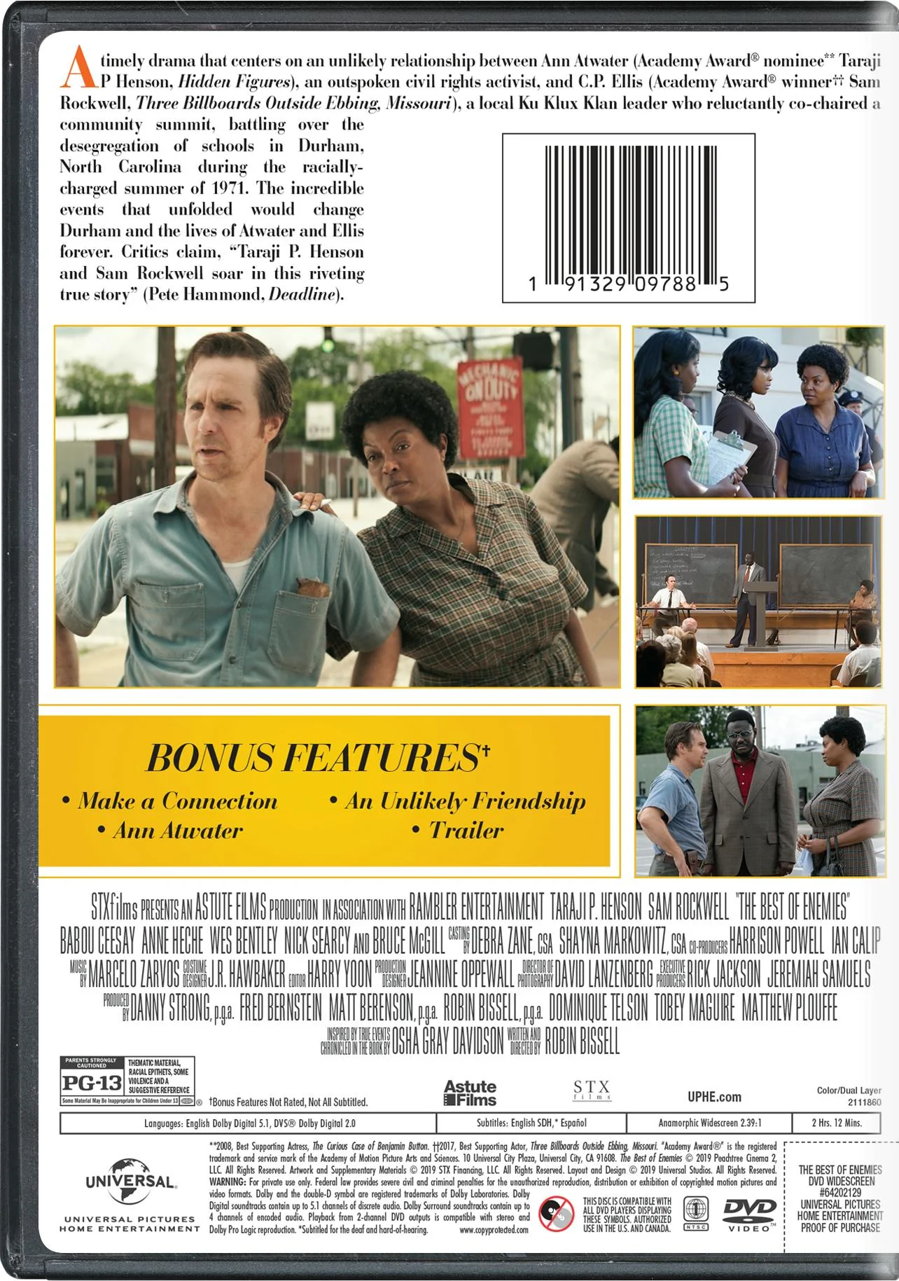 The Best of Enemies [DVD] - Image 2