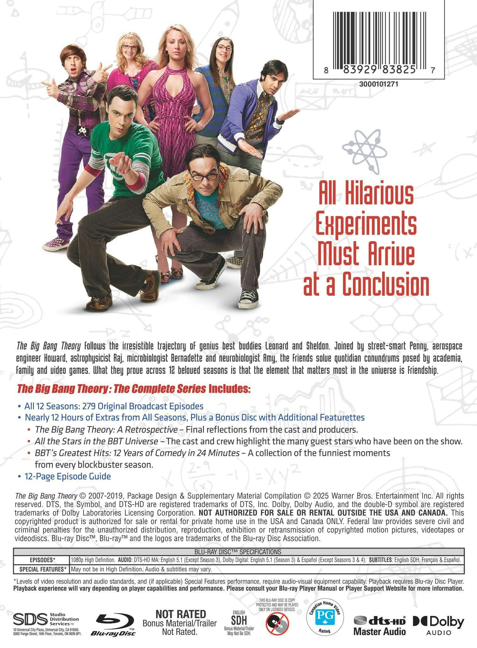 The Big Bang Theory: Complete Series [Blu-ray] - Image 3