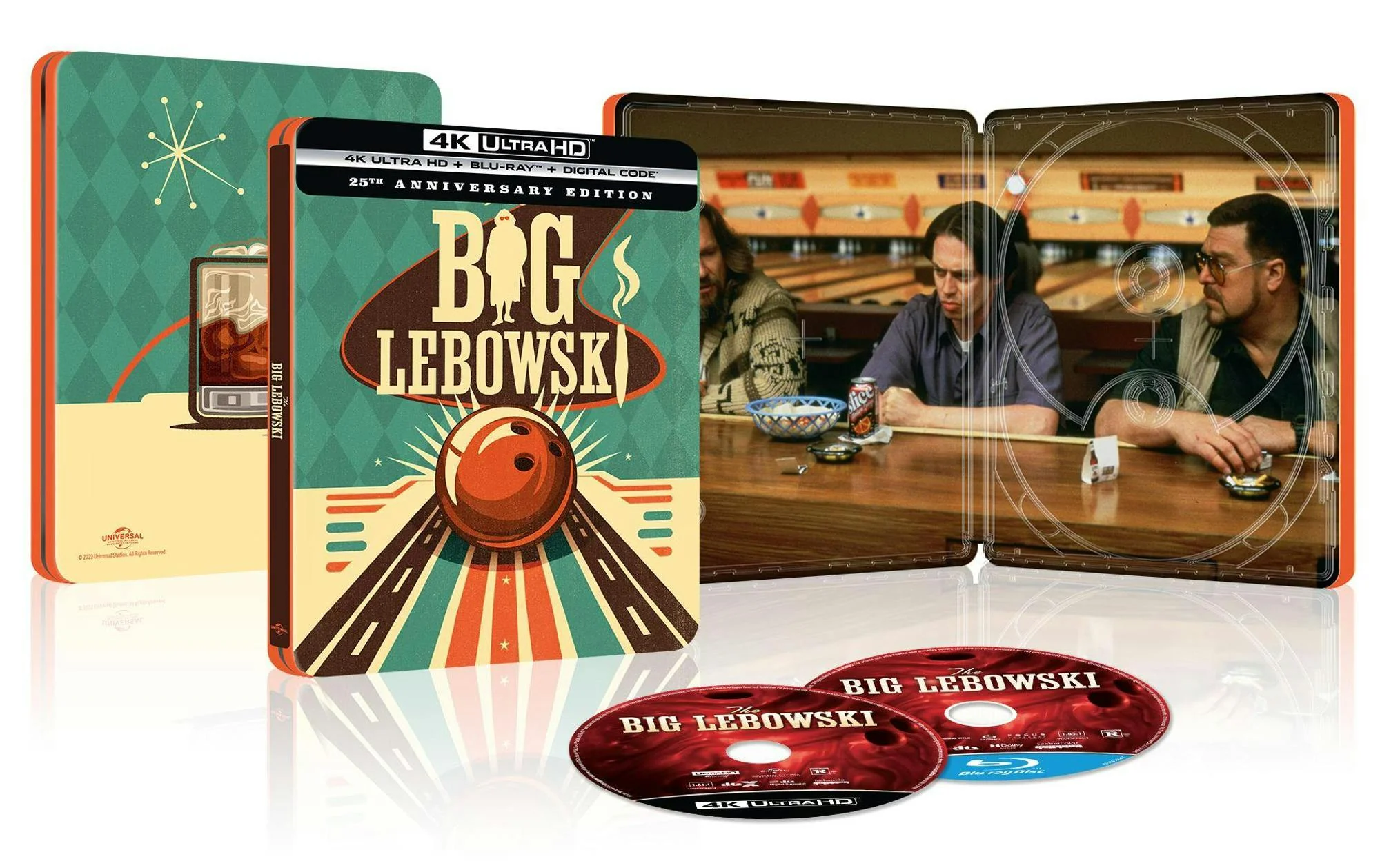 The Big Lebowski - 25th Anniversary Edition (4K Ultra HD Steelbook + Blu-ray) [UHD] - Image 3