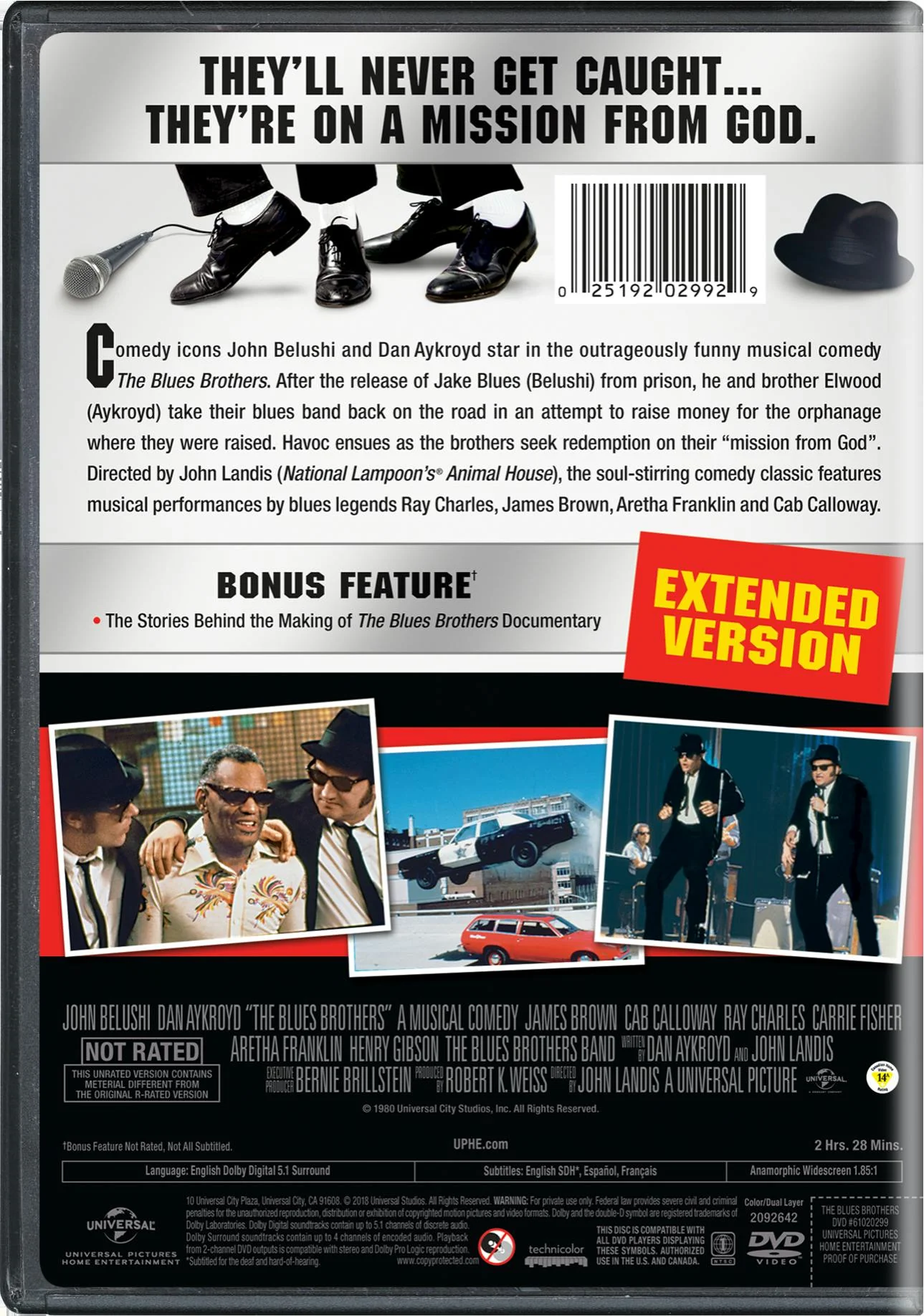 The Blues Brothers (Collector's Edition) [DVD] - Image 3