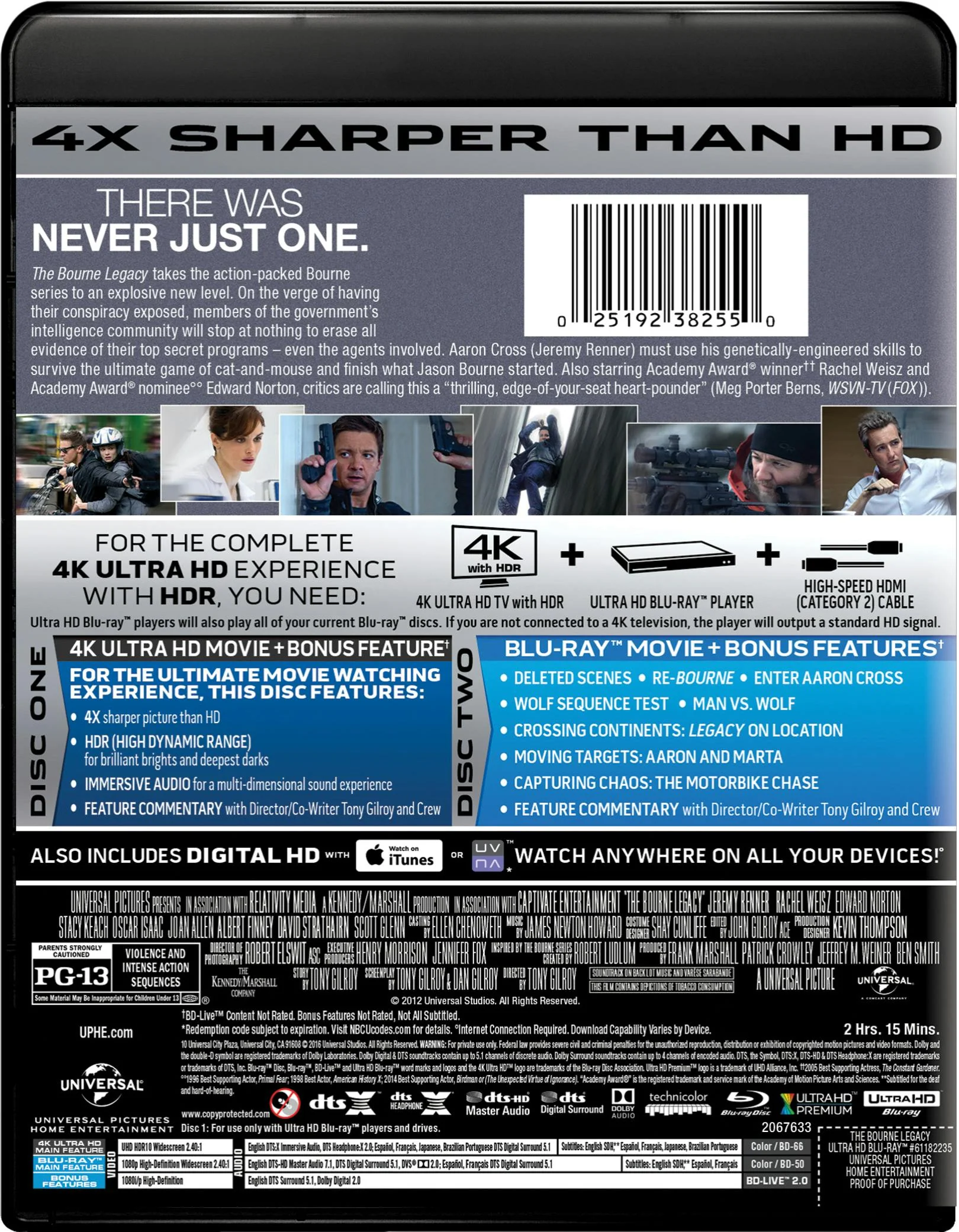 The Bourne Legacy (4K Ultra HD) [UHD] - Image 2