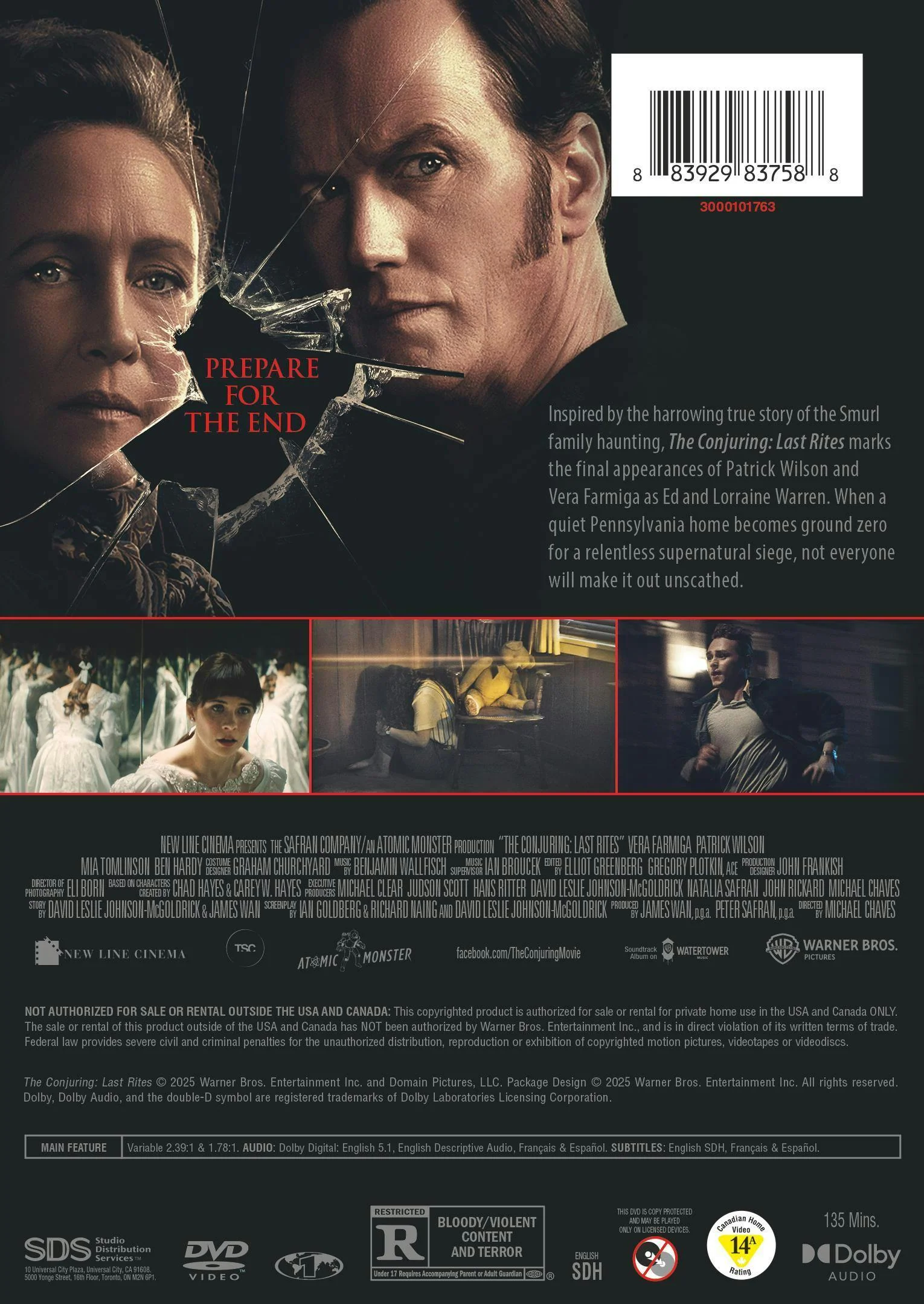 Conjuring, The: Last Rites [DVD] - Image 3