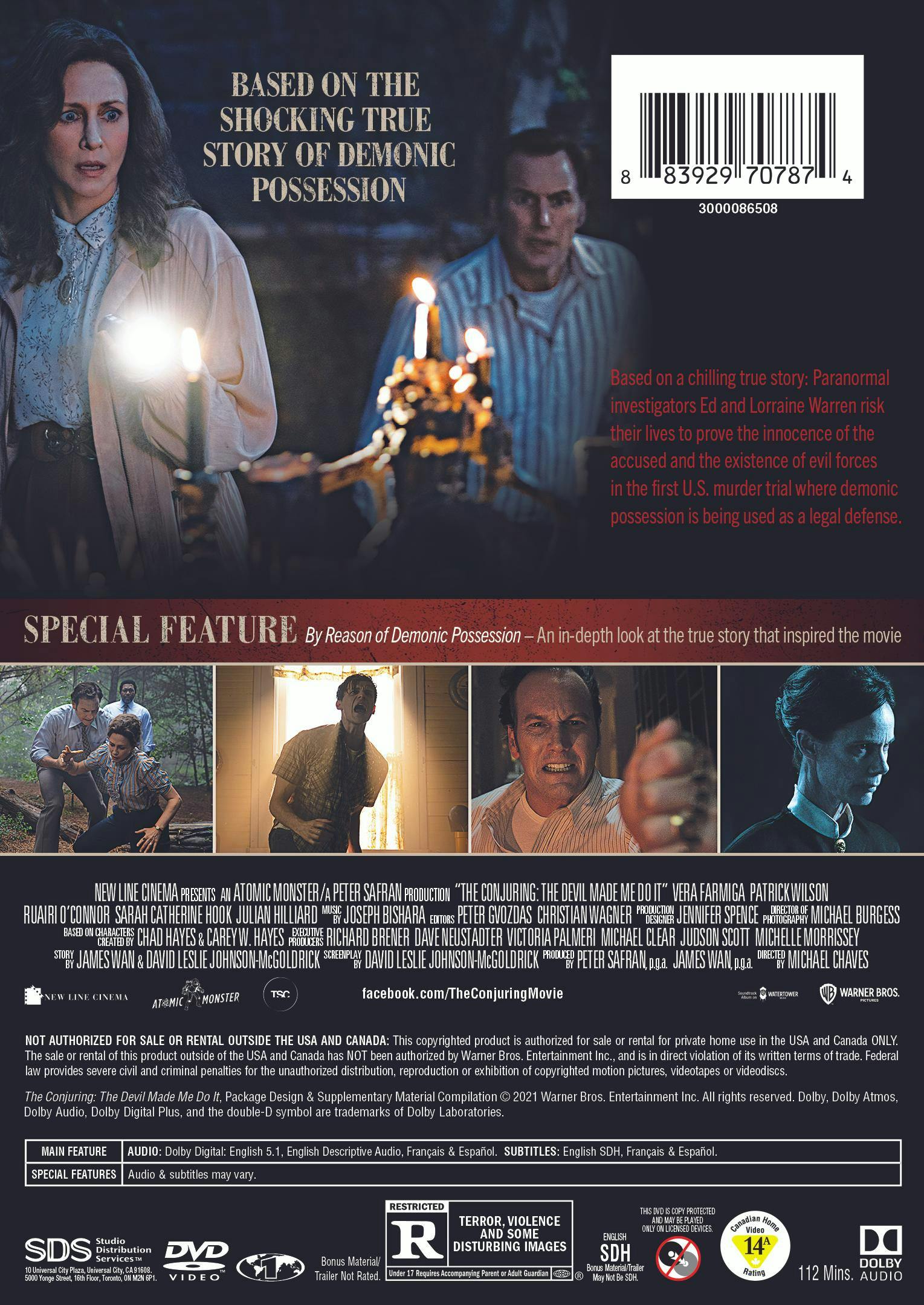 The Conjuring: The Devil Made Me Do It [DVD] - Image 3