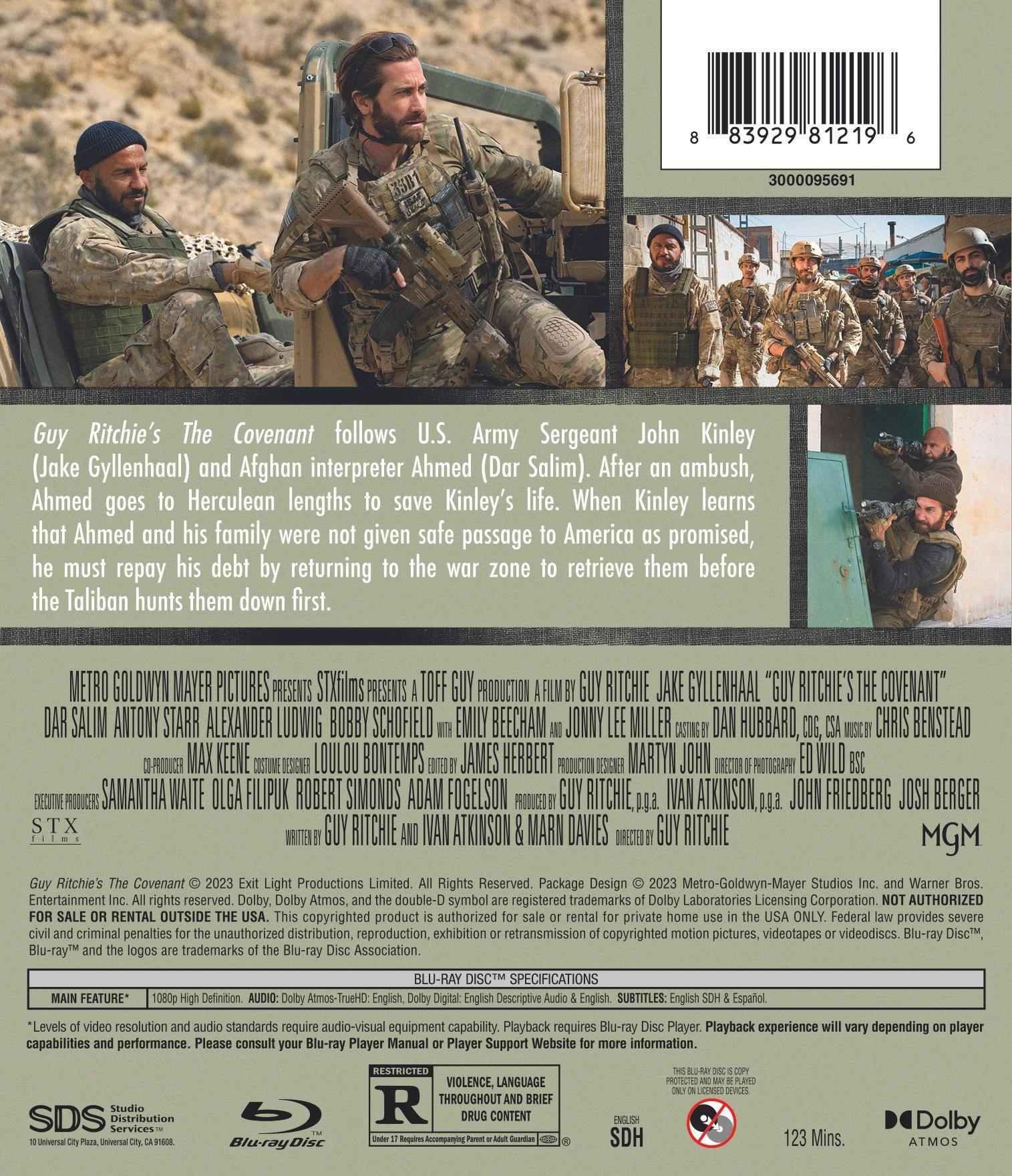 Guy Ritchie's The Covenant (Blu-ray) [Blu-ray] - Image 3