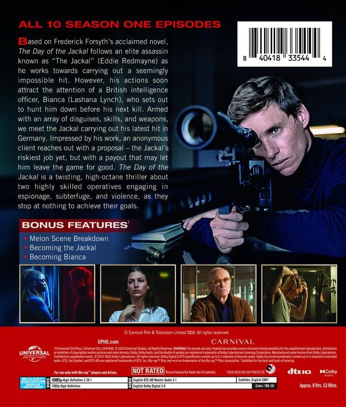 The Day of the Jackal: Season One [Blu-ray] [Blu-ray] - Image 2