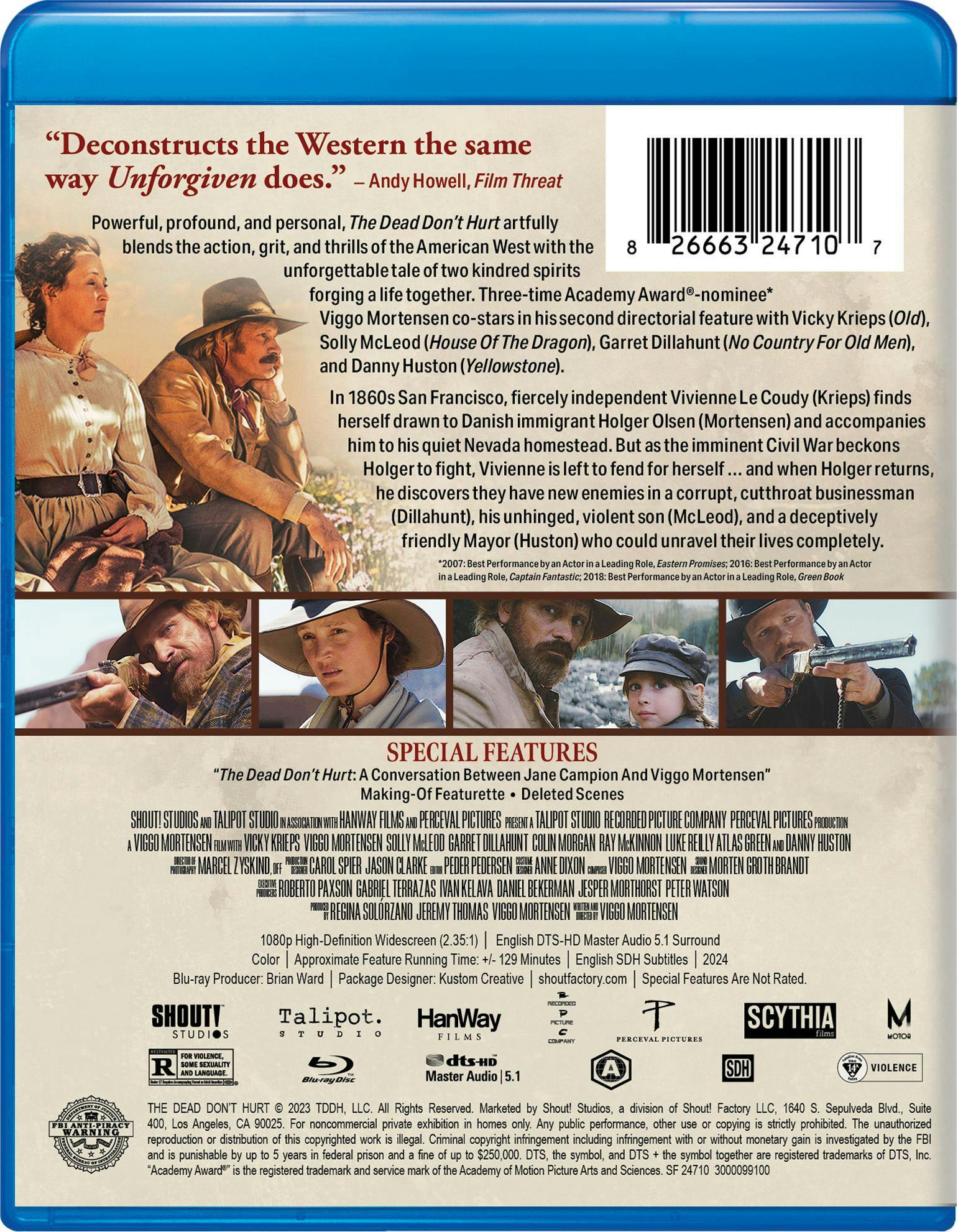 The Dead Don't Hurt [Blu-ray] - Image 3
