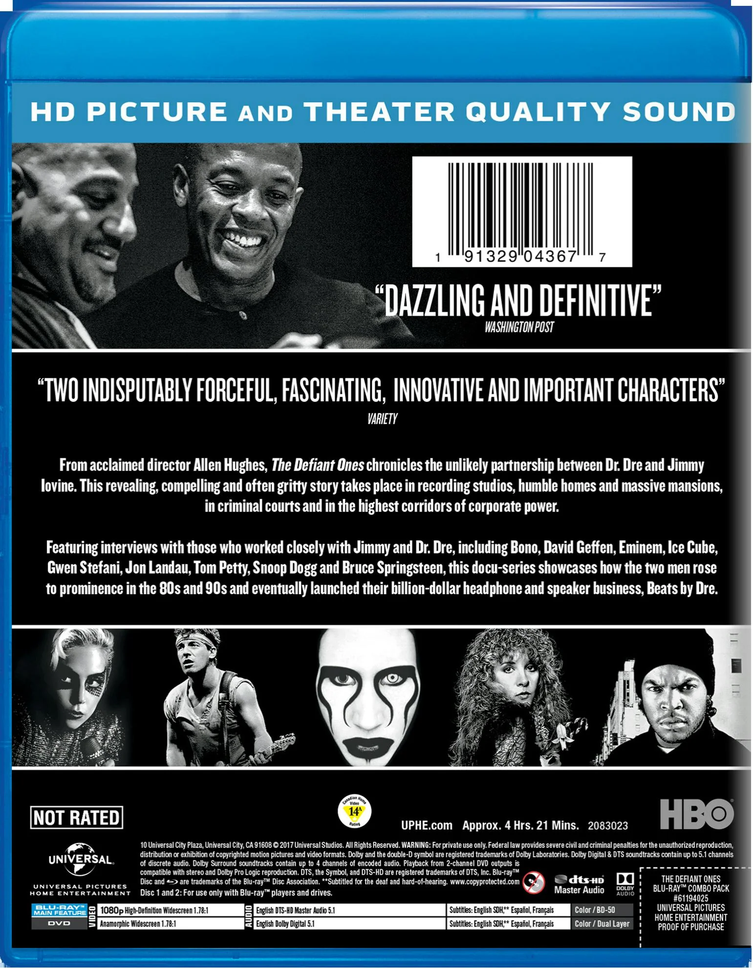The Defiant Ones (with DVD) [Blu-ray] - Image 2