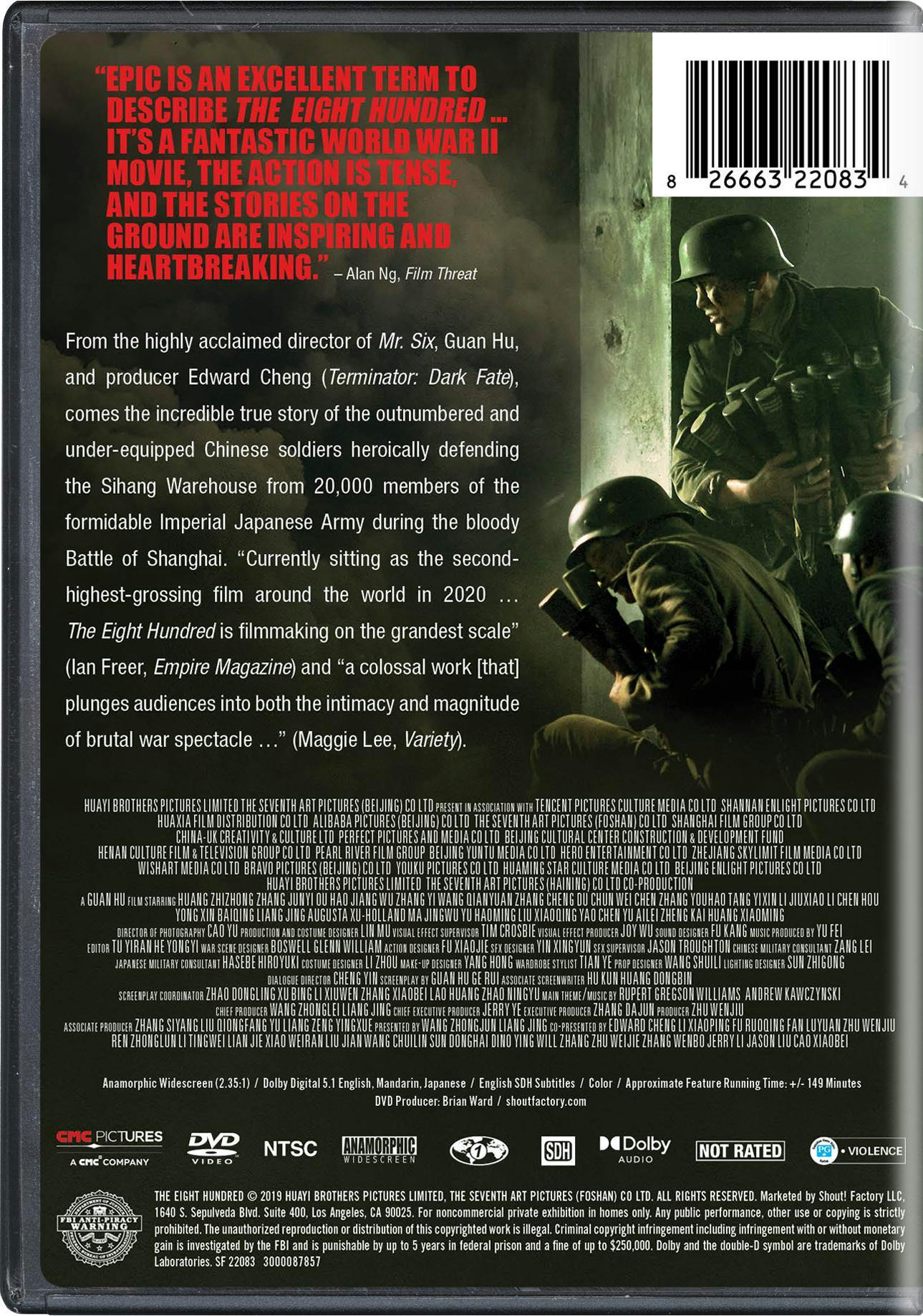 The Eight Hundred [DVD] - Image 3