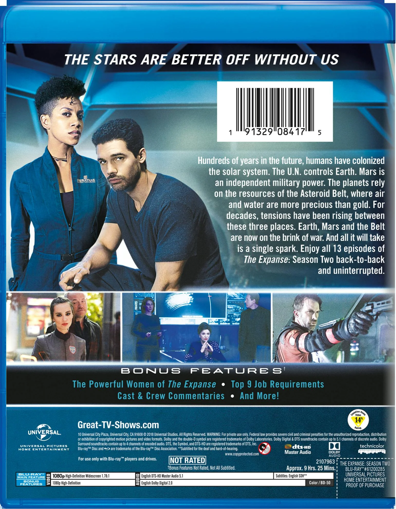 The Expanse: Season Two (Blu-ray New Box Art) [Blu-ray] - Image 2