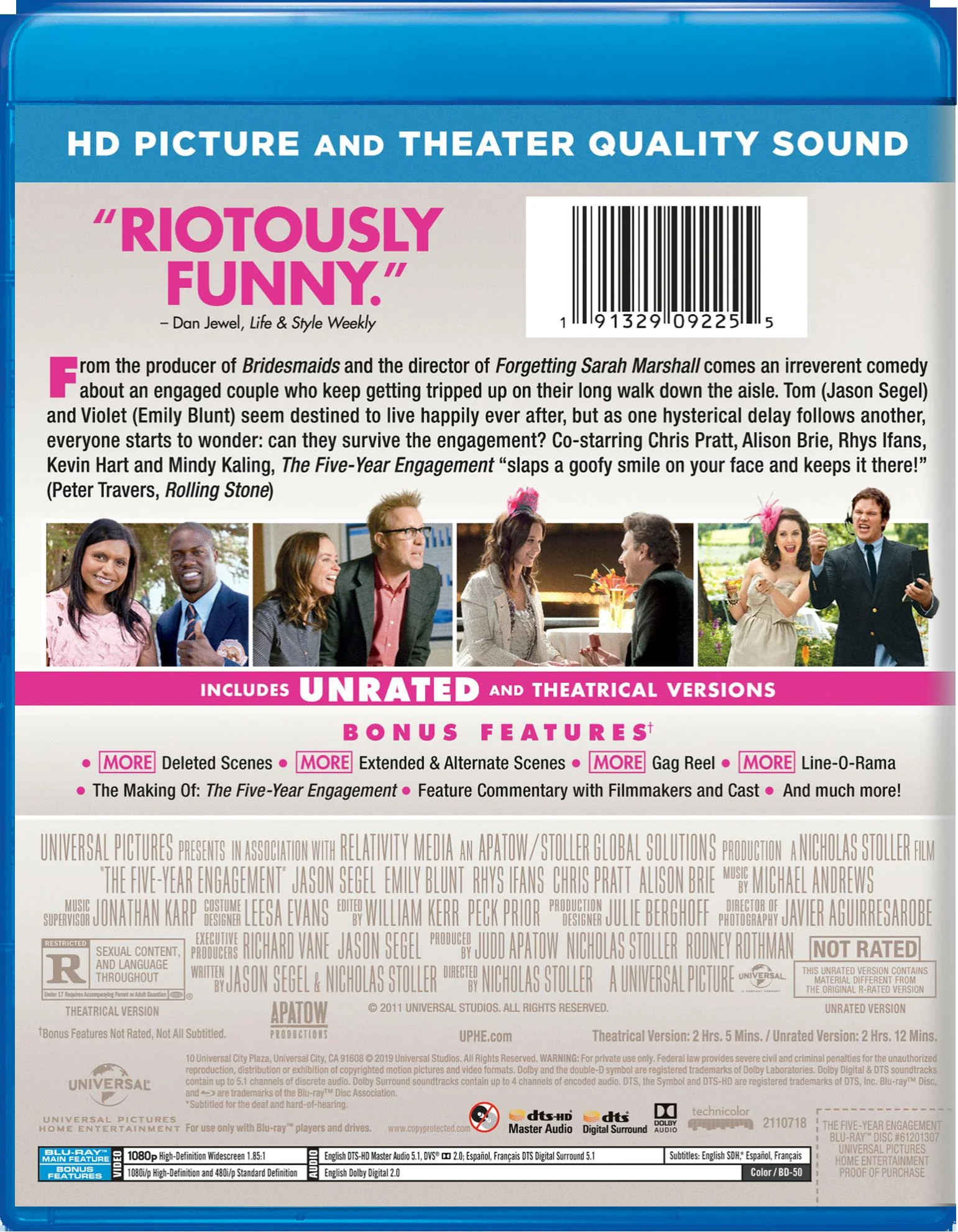 The Five-year Engagement [Blu-ray] - Image 2