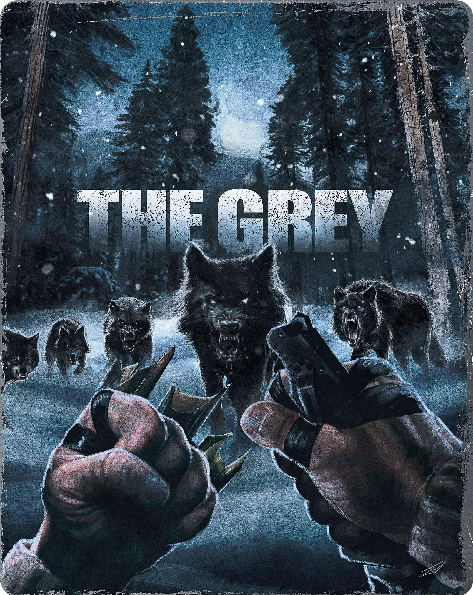 The Grey (Limited Edition 4K Steelbook + Blu-ray) [UHD]