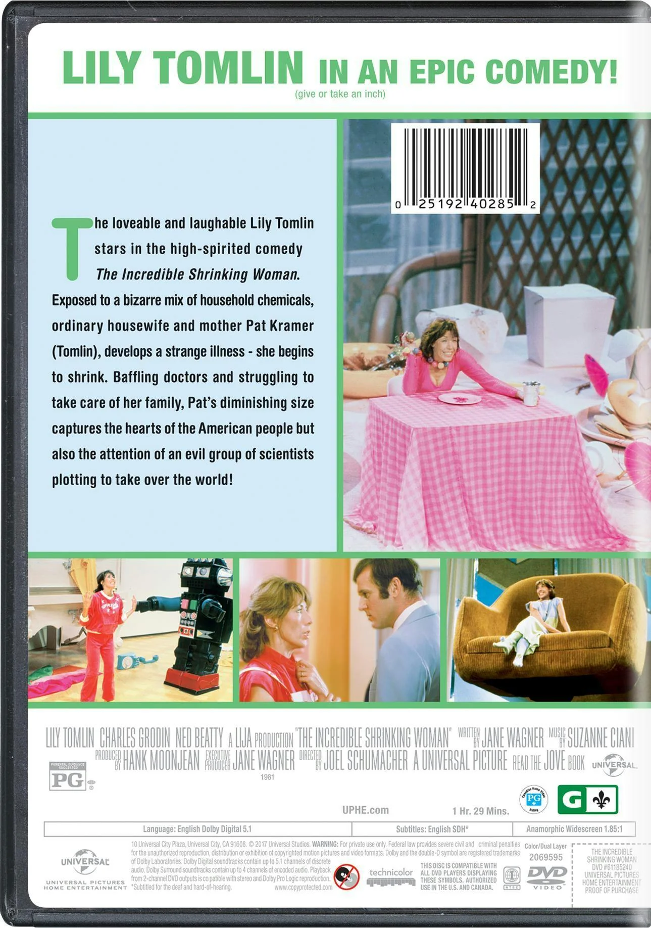 The Incredible Shrinking Woman [DVD] - Image 2