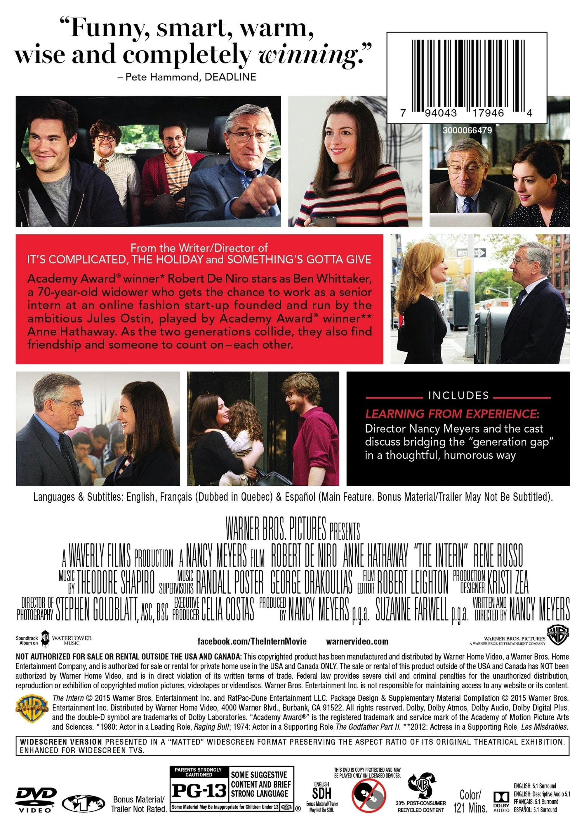 The Intern [DVD] - Image 2