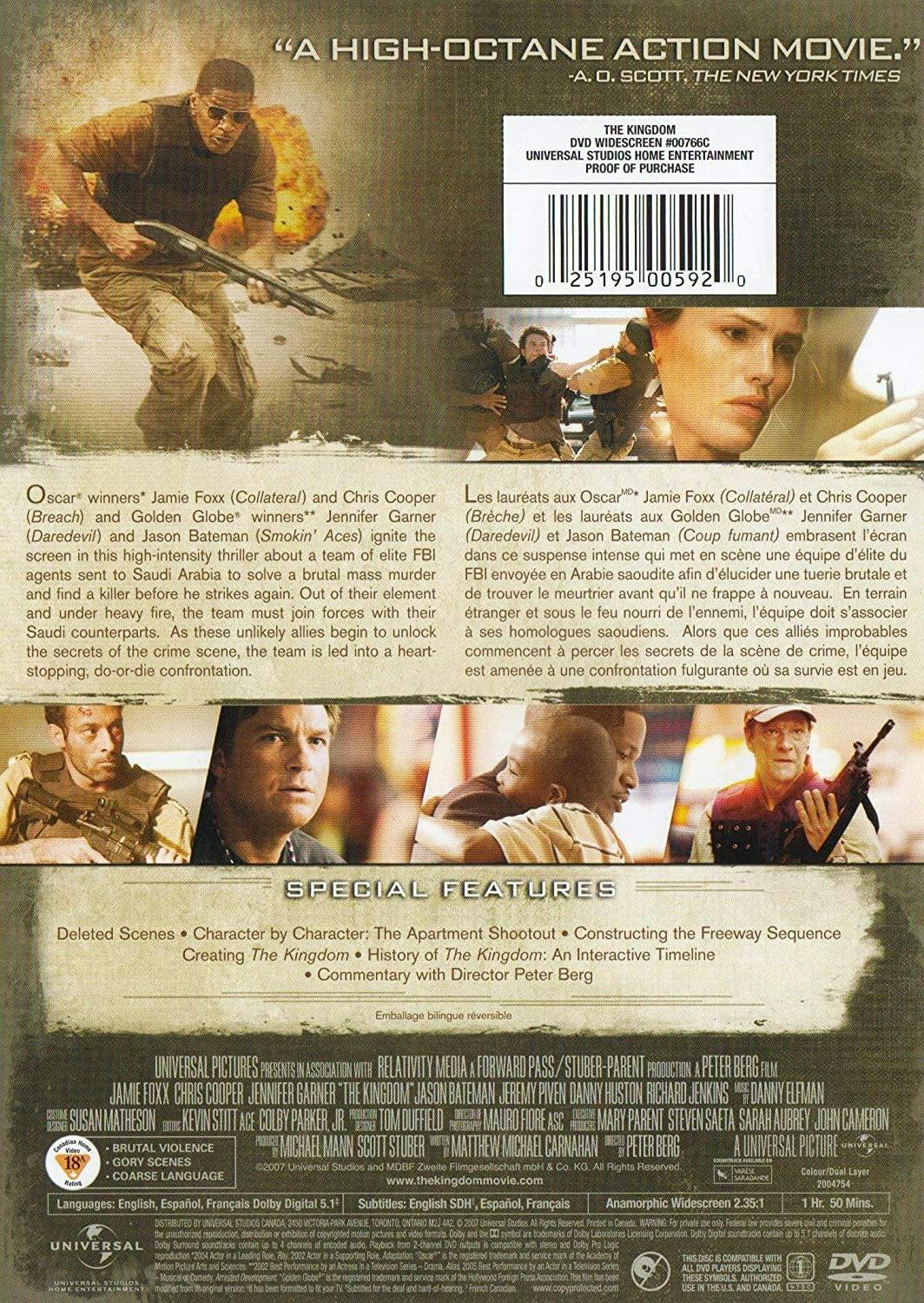 The Kingdom (DVD Widescreen) [DVD] - Image 2