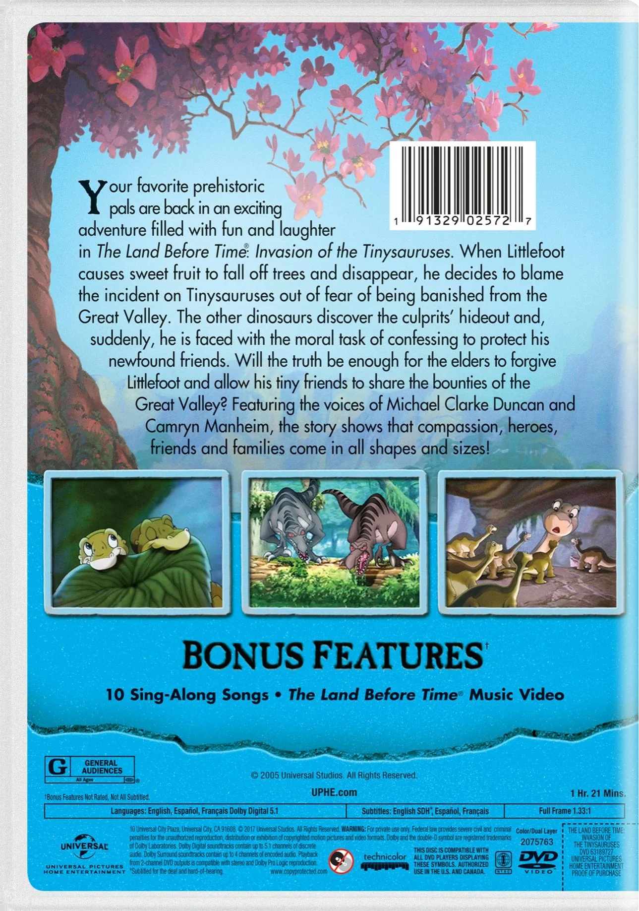 The Land Before Time 11 - Invasion of the Tiny Sauruses [DVD] - Image 2