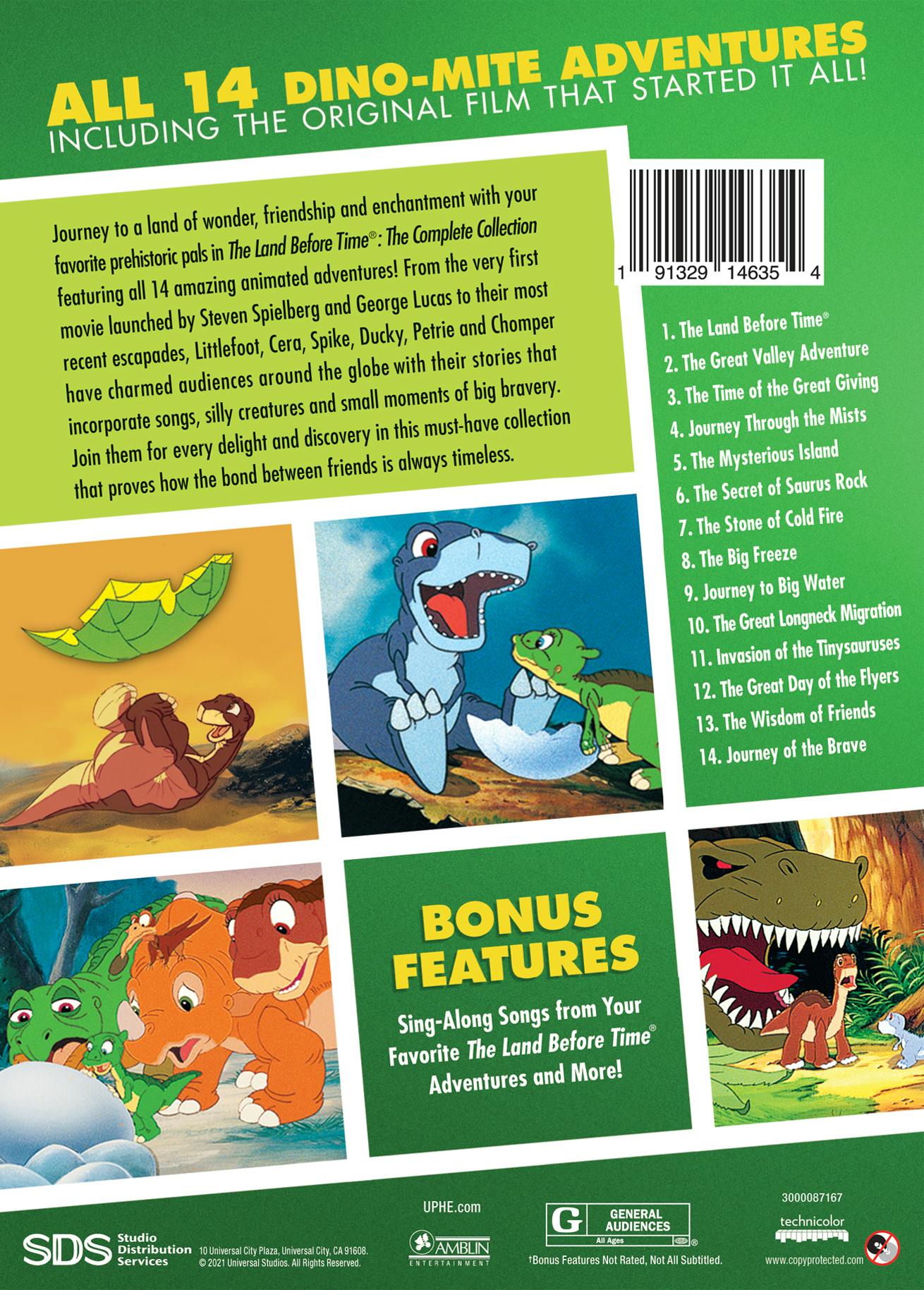 The Land Before Time: The Complete Collection - Iconic Moments Line Look (DVD Set) [DVD] - Image 2