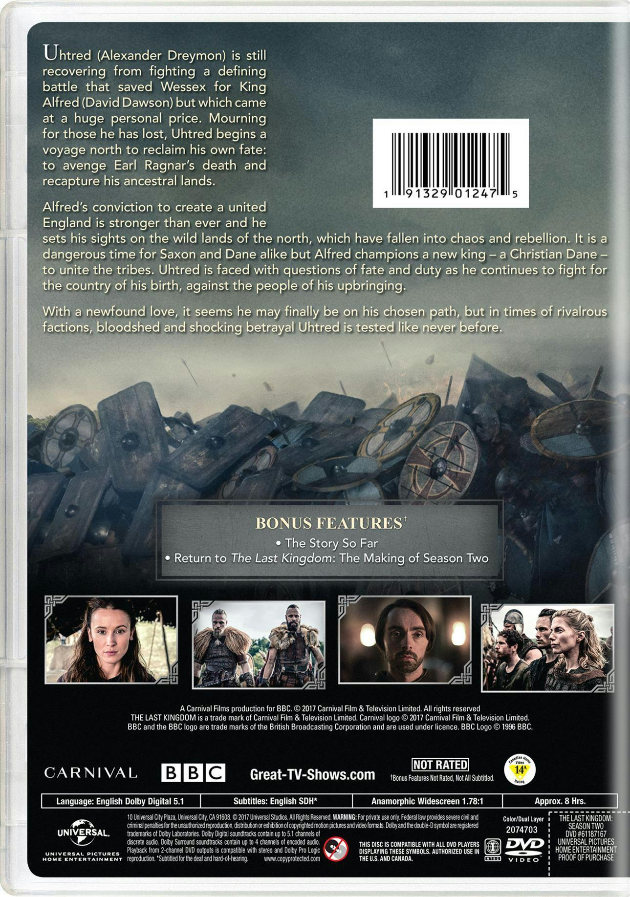 The Last Kingdom: Season Two [DVD] - Image 2