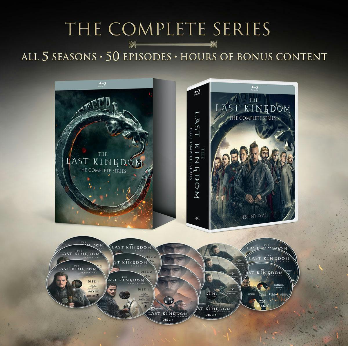 The Last Kingdom: The Complete Series (Box Set) [Blu-ray] - Image 3