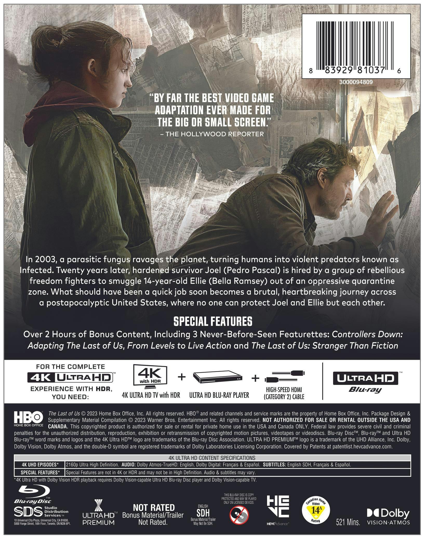 The Last of Us: The Complete First Season (4K Ultra HD + Blu-ray) [UHD] - Image 3