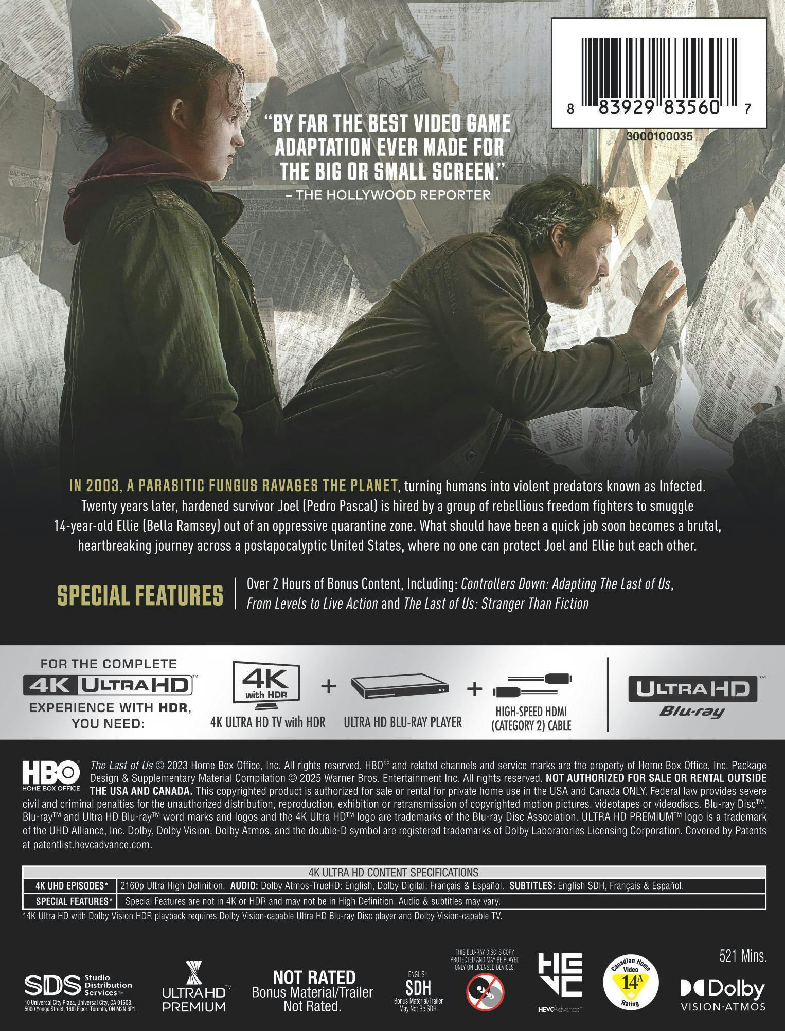 The Last of Us: The Complete First Season (Limited Edition 4K Ultra HD Steelbook) [UHD] - Image 3