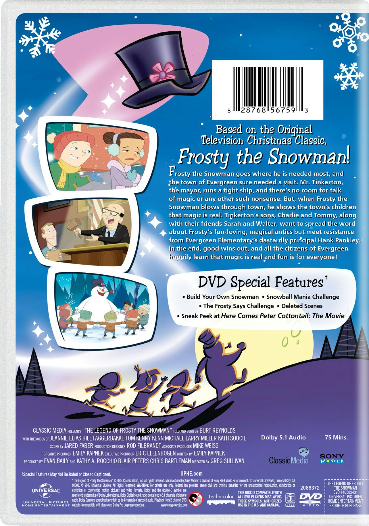 The Legend of Frosty the Snowman [DVD] - Image 2