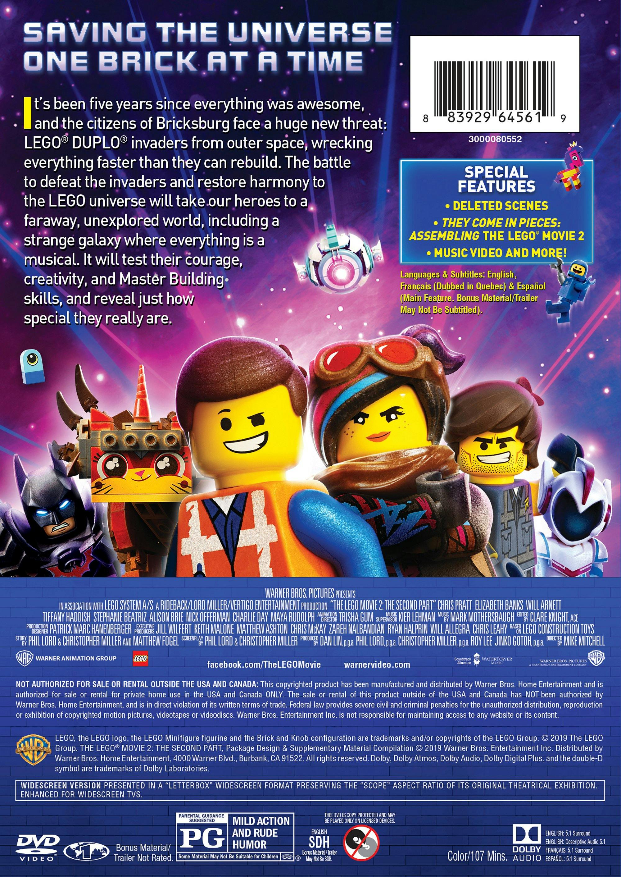 The LEGO Movie 2 (Special Edition) [DVD] - Image 2