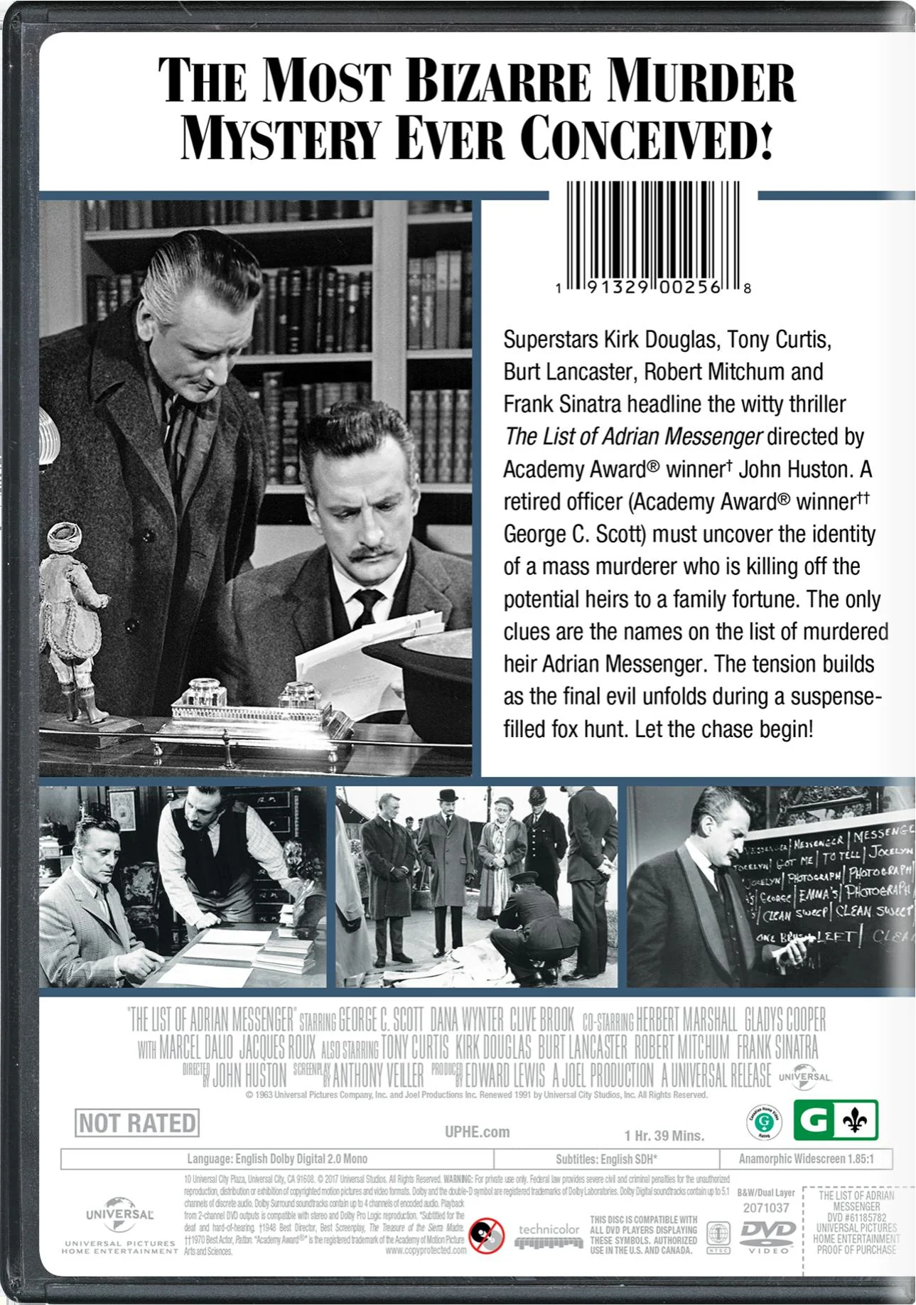 The List of Adrian Messenger [DVD] - Image 2