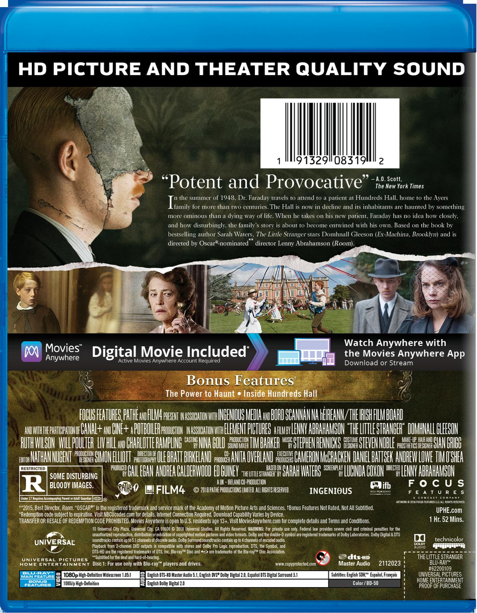 The Little Stranger (Blu-ray + Digital HD) [Blu-ray] - Image 2