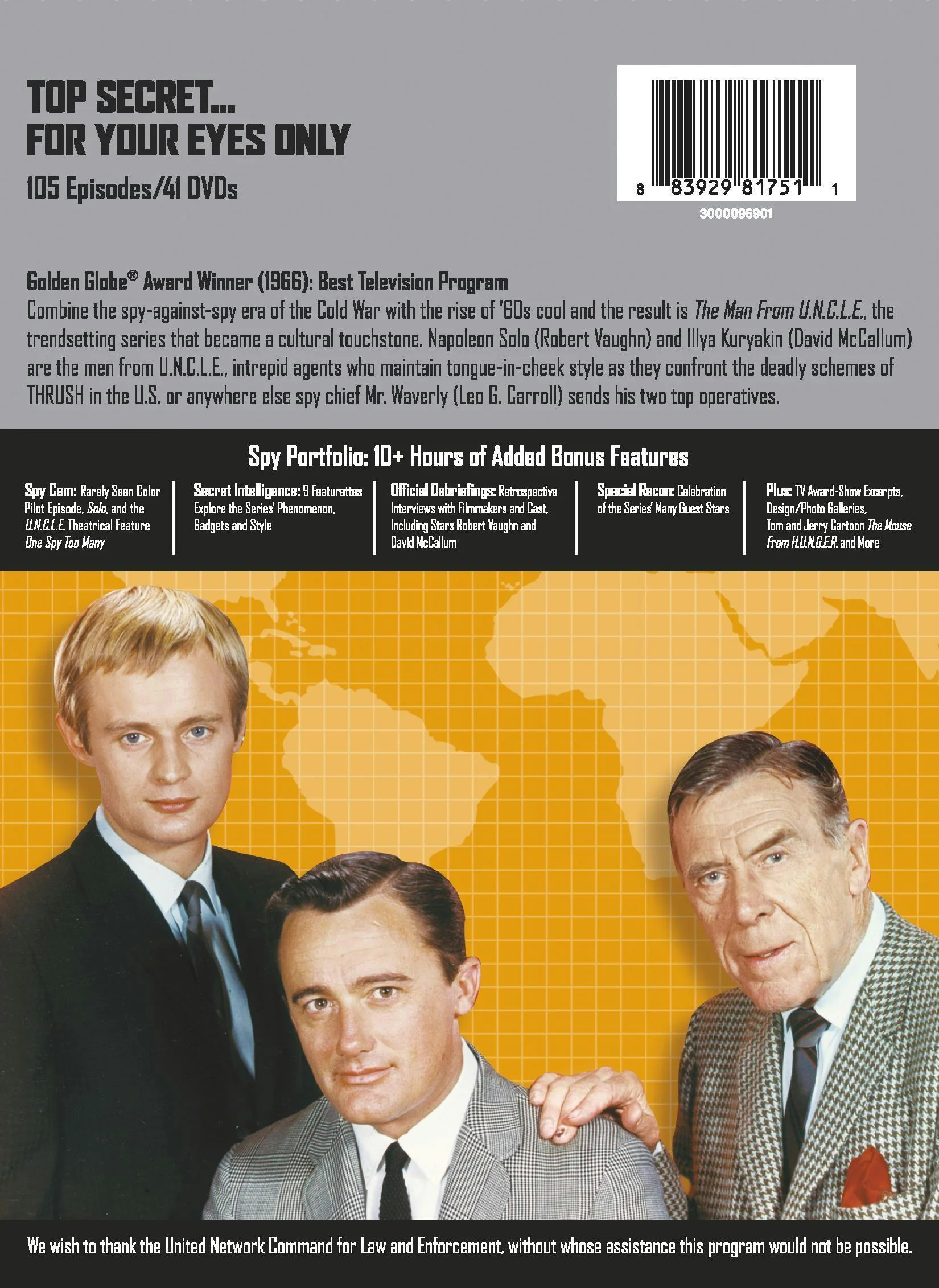 The Man from U.N.C.L.E.: The Complete Series (Box Set) [DVD] - Image 3