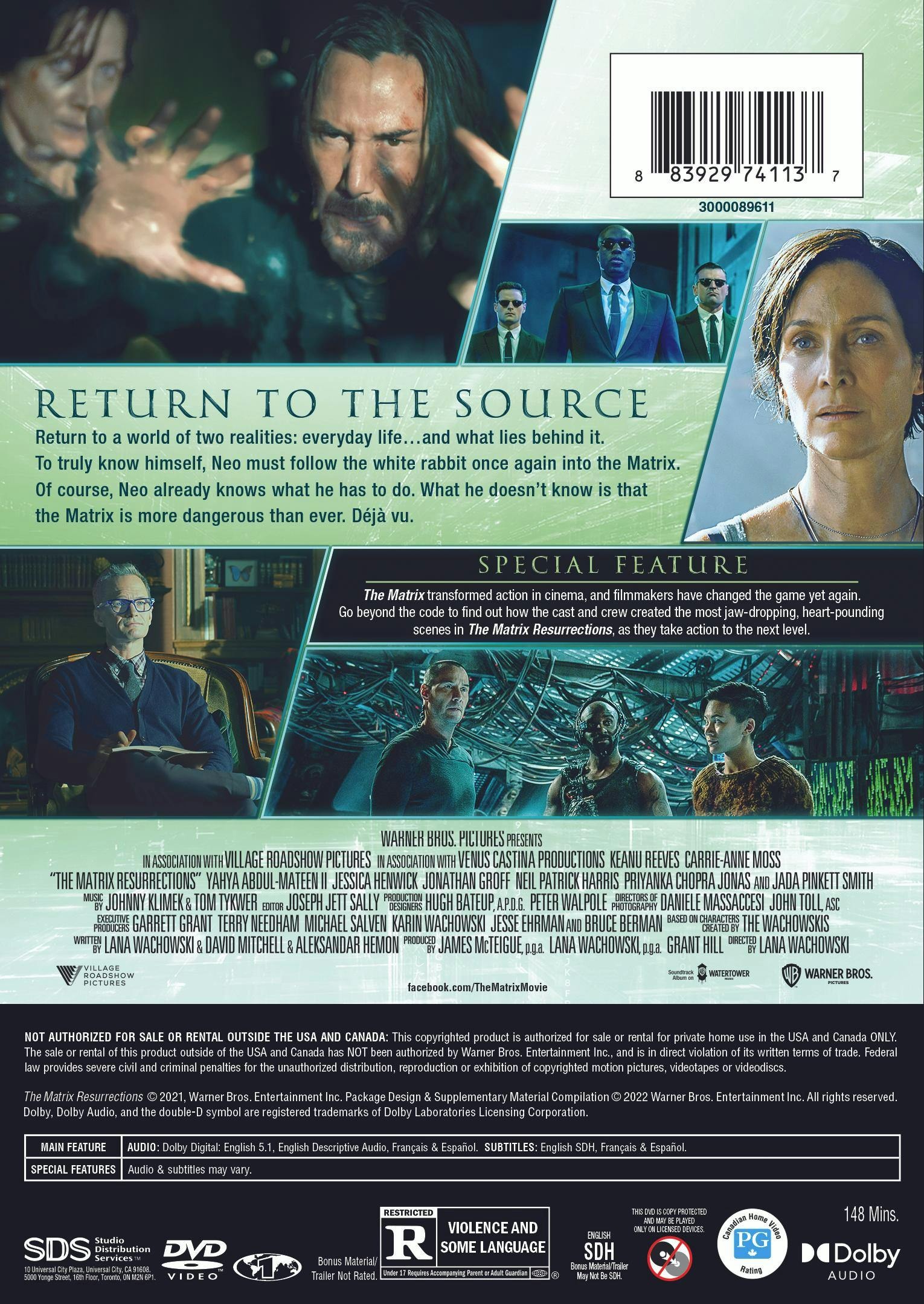 The Matrix Resurrections [DVD] - Image 3