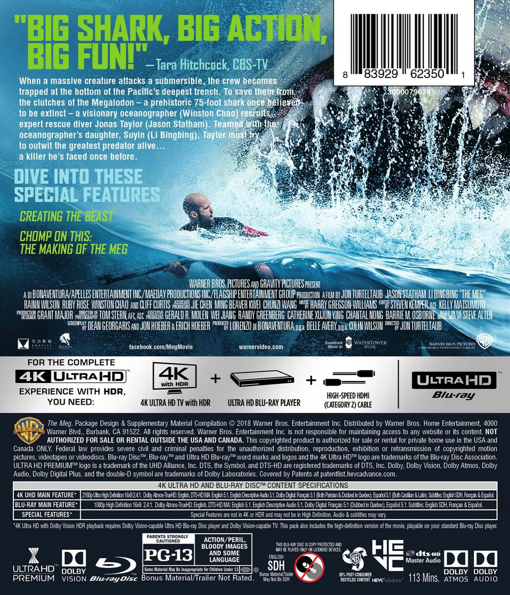 The Meg (4K Ultra HD + Blu-ray) [UHD] - Image 3
