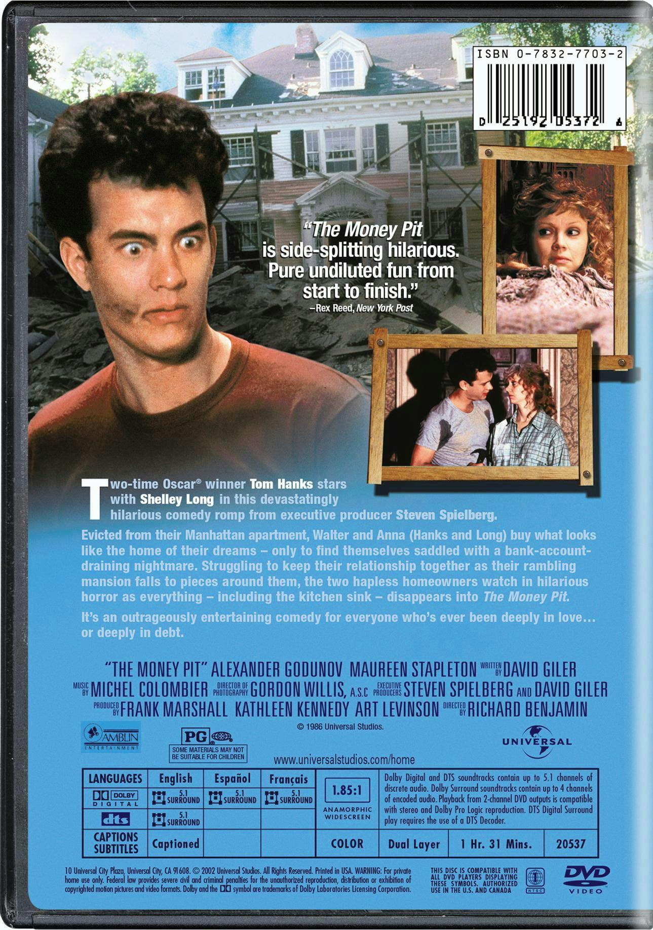 The Money Pit [DVD] - Image 3