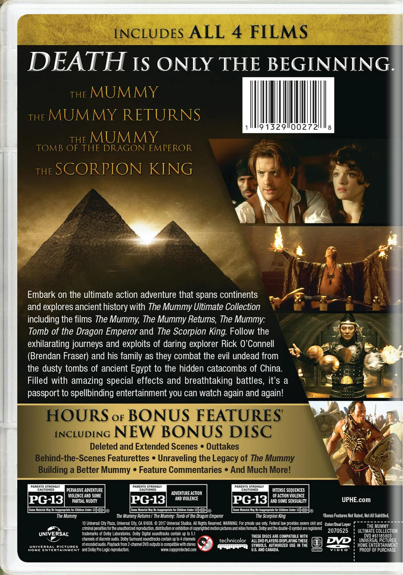 The Mummy Ultimate Collection (Box Set) [DVD] - Image 2