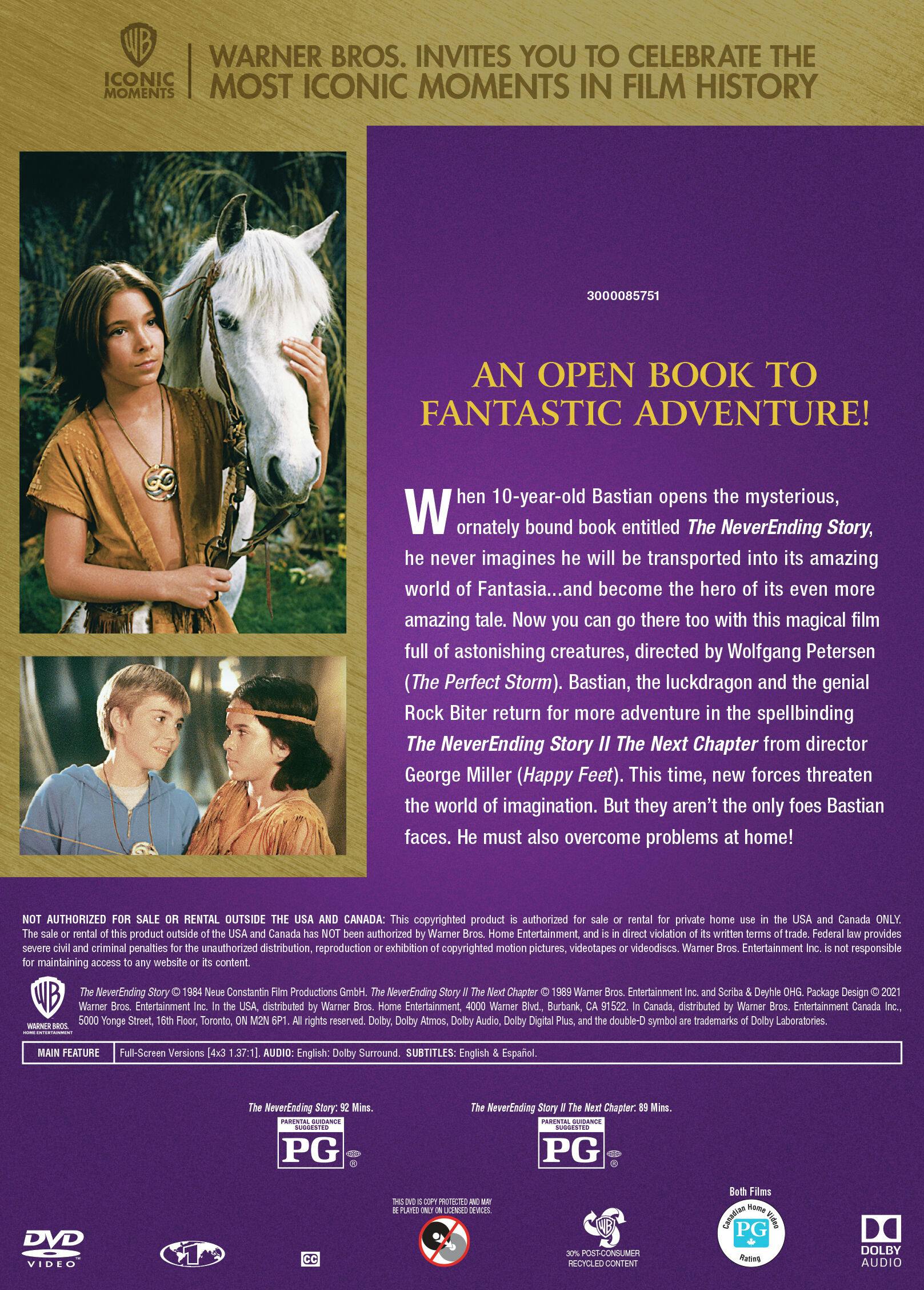 The NeverEnding Story I & II - 2-film Collection (IconicMoment) [DVD] - Image 3