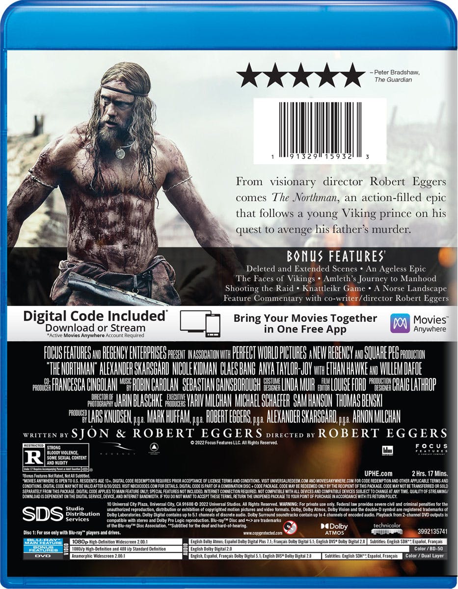The Northman (with DVD) [Blu-ray] - Image 3