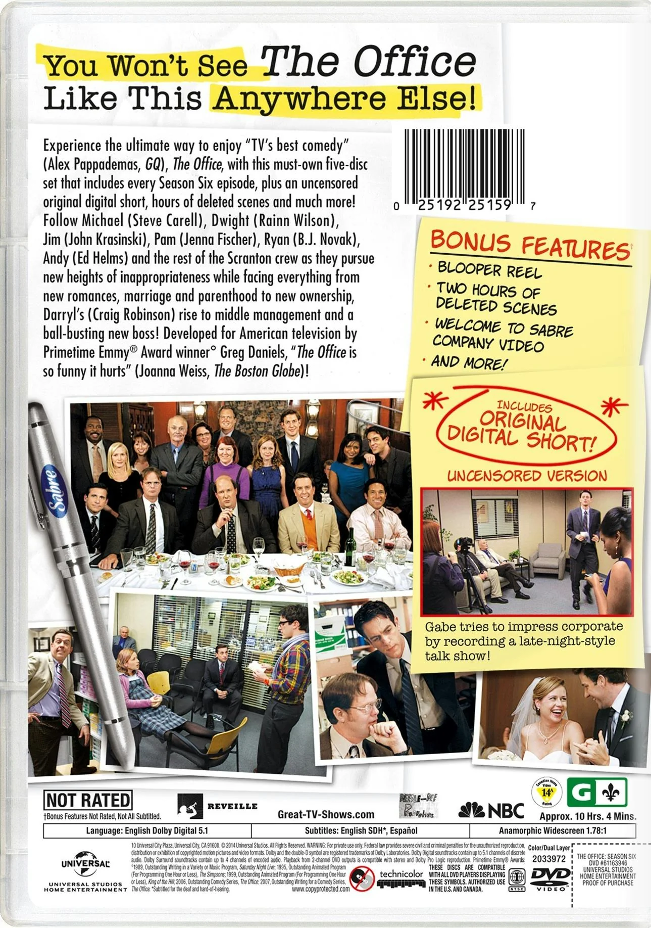 The Office - An American Workplace: Season 6 [DVD] - Image 2